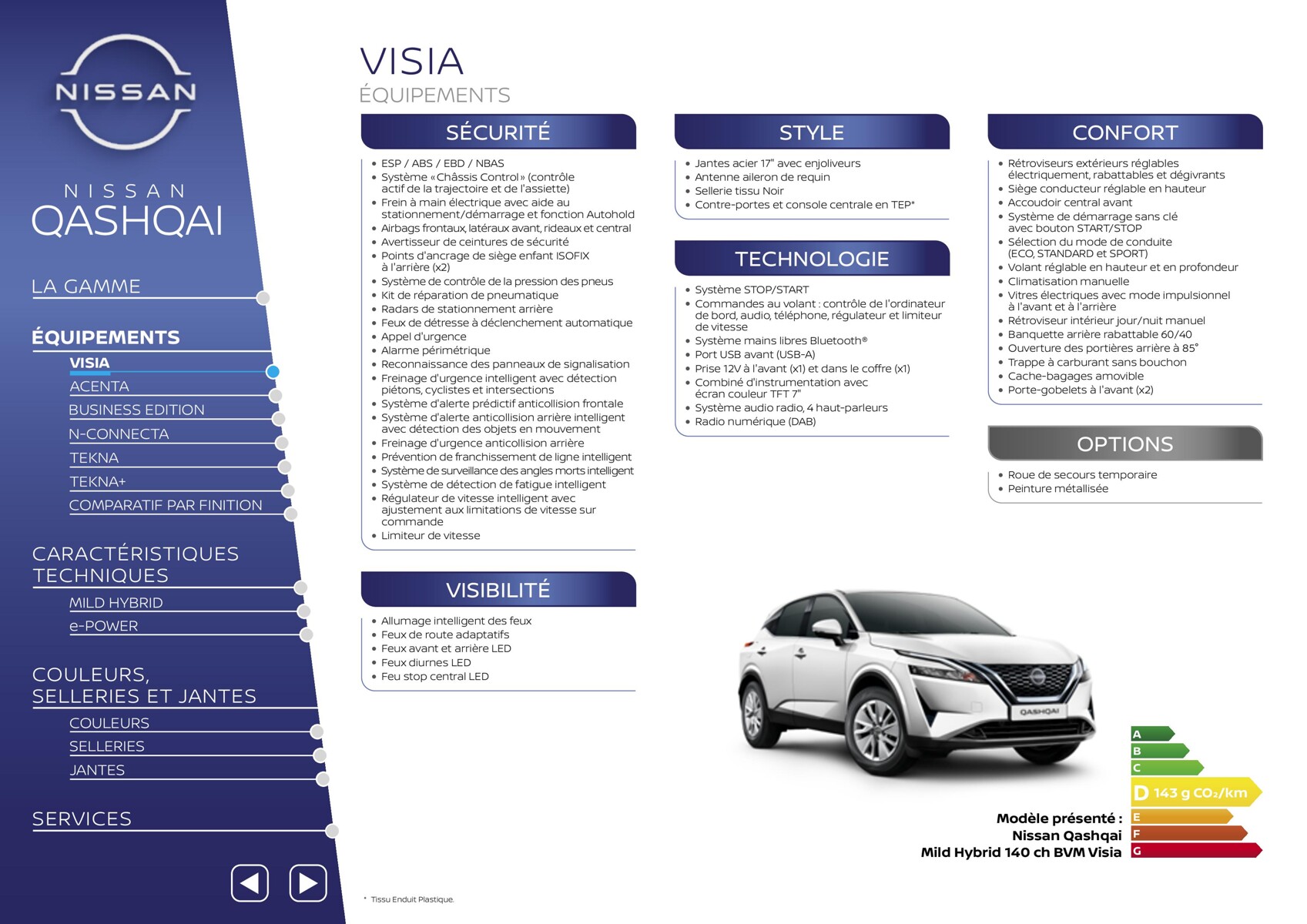 Catalogue Nissan QASHQAI, page 00016