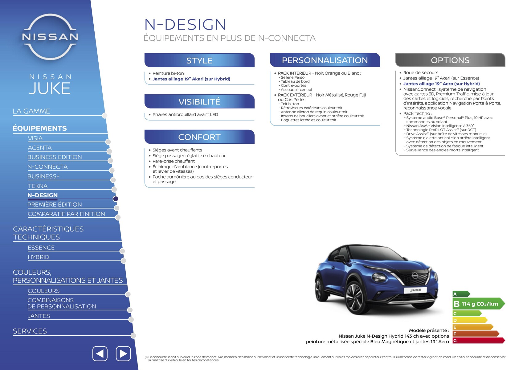 Catalogue Nissan Juke, page 00007