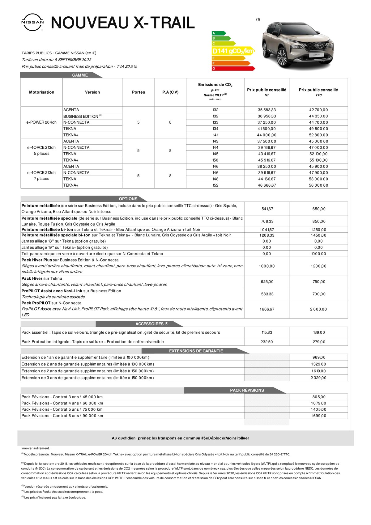 Catalogue XTRAIL, page 00018