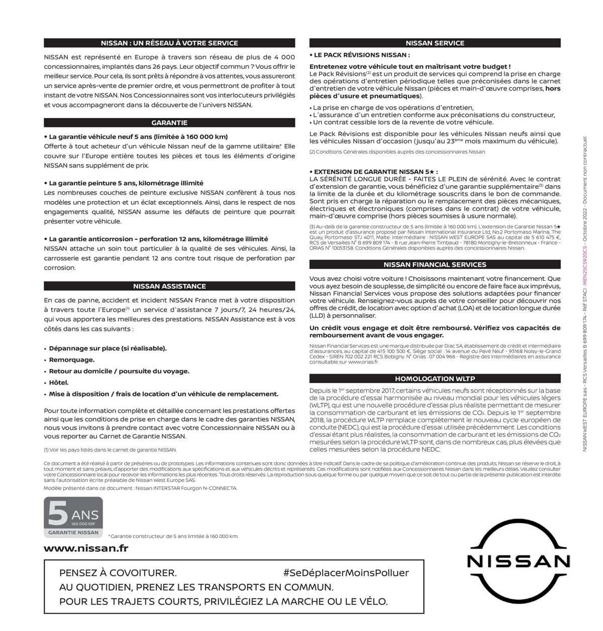 Catalogue Nouveau Nissan Interstar, page 00008