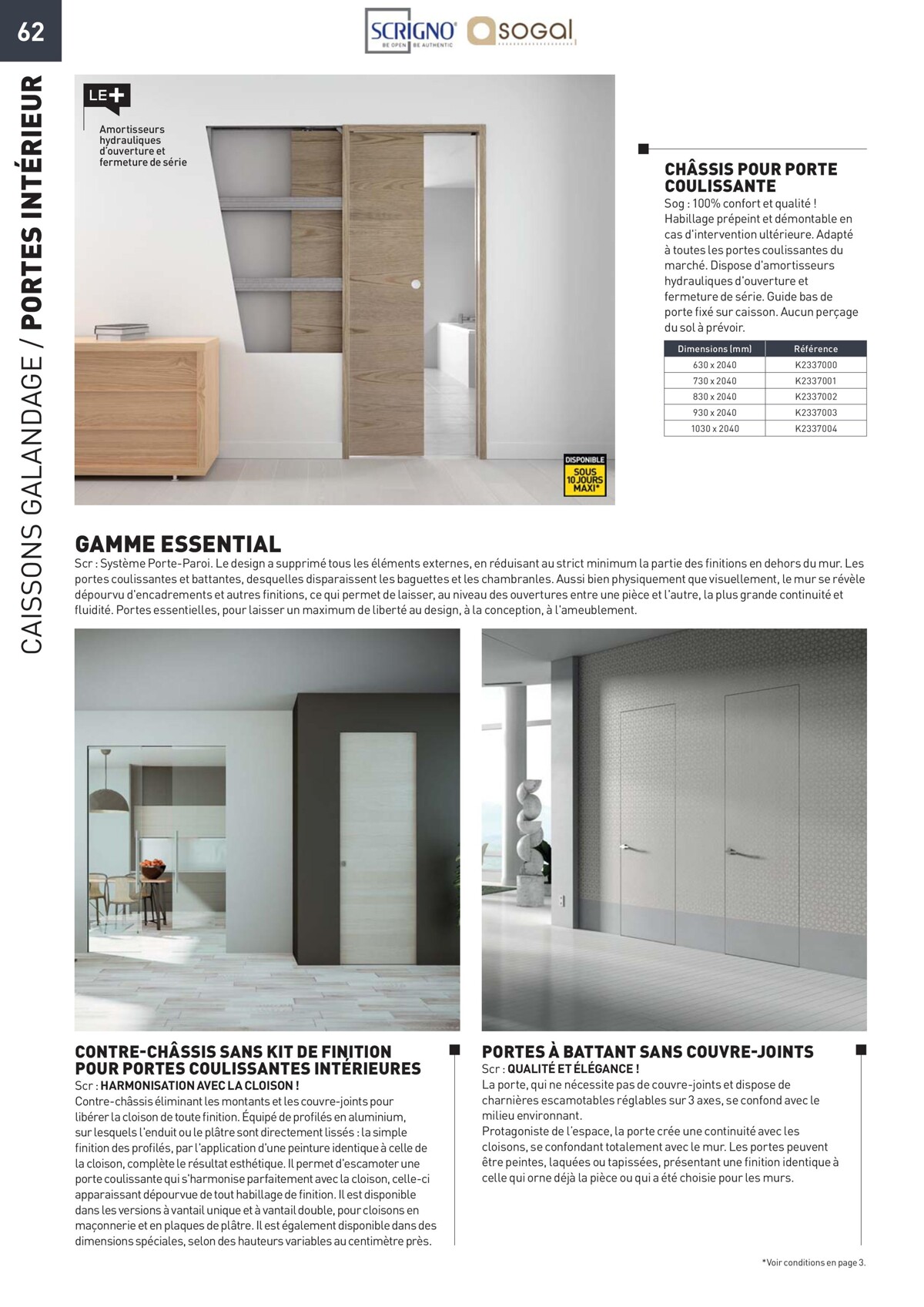 Catalogue Special Menuserie Agencement Interieur, page 00062