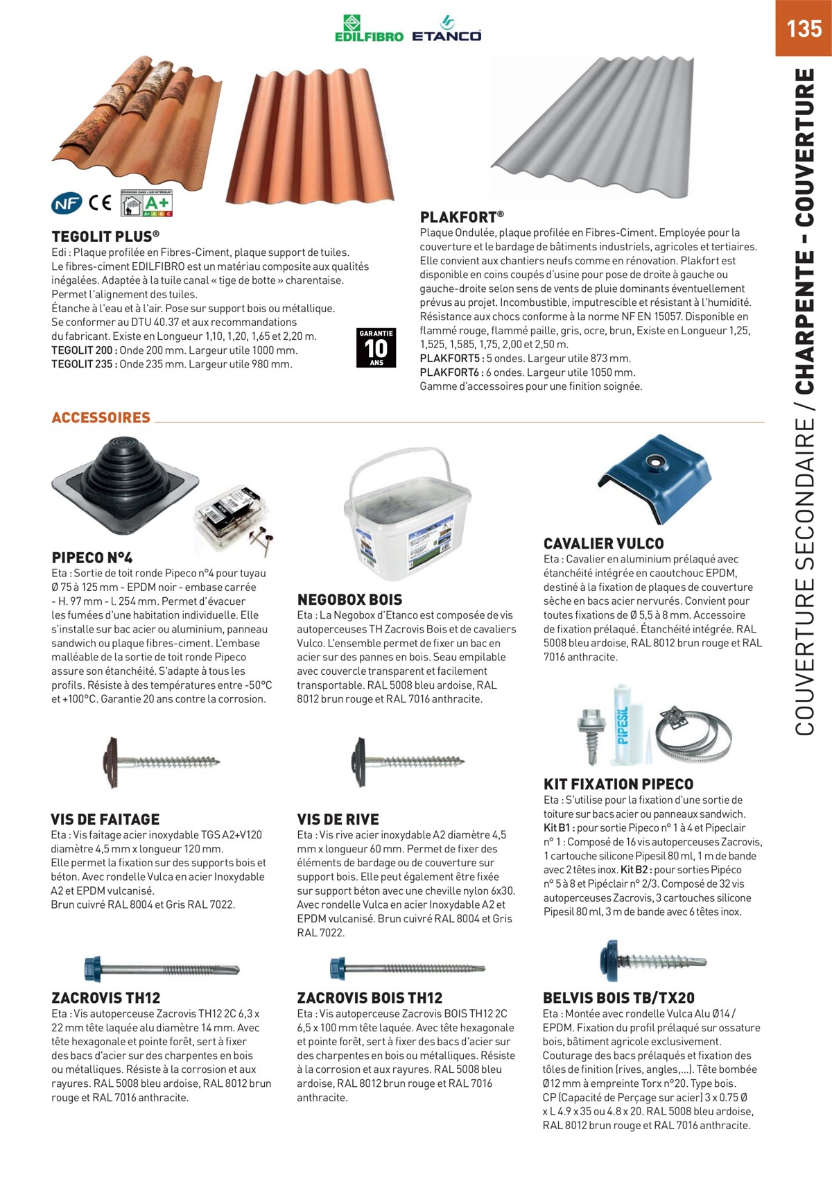 Catalogue Special Materiaux Construction&Renovation, page 00135