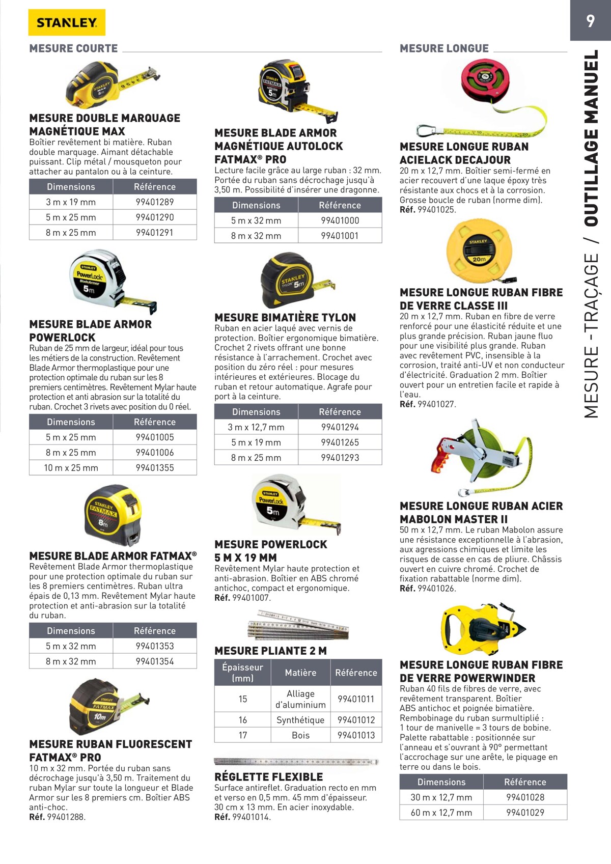 Catalogue Special Outillage et equipments, page 00009