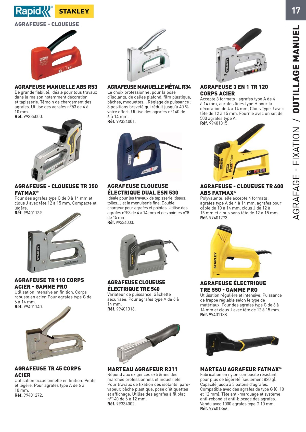 Catalogue Special Outillage et equipments, page 00017