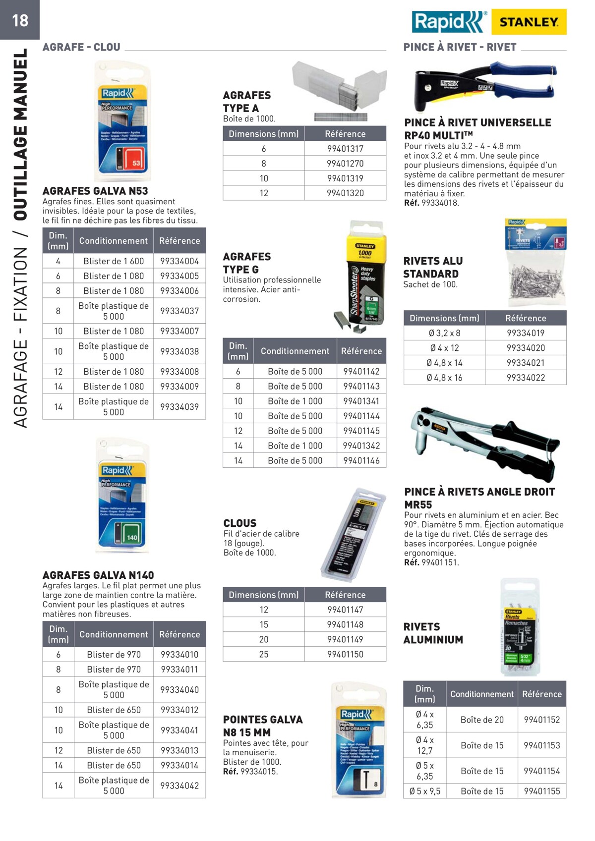Catalogue Special Outillage et equipments, page 00018
