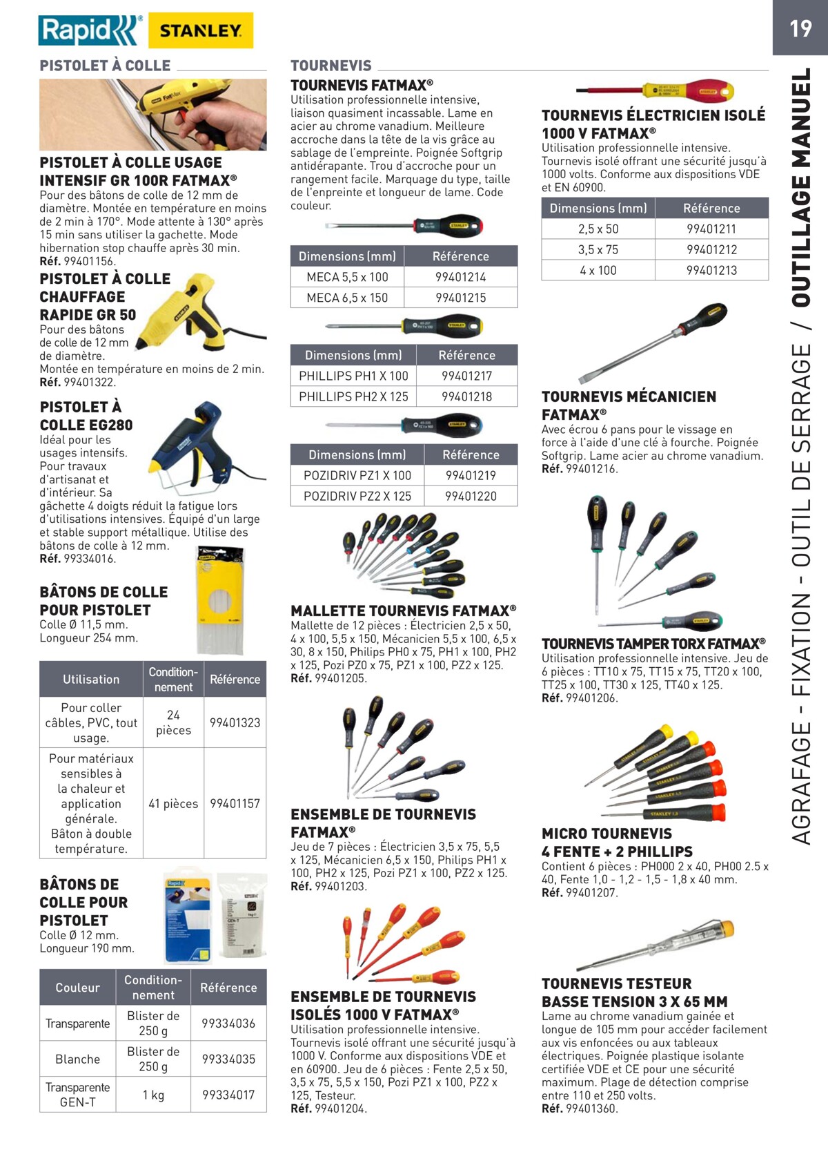 Catalogue Special Outillage et equipments, page 00019