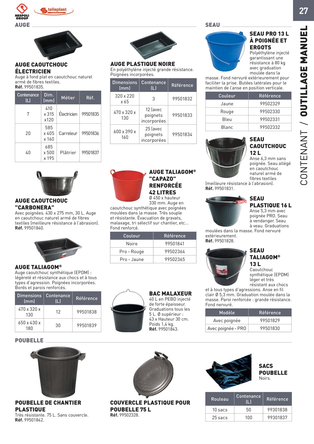 Catalogue Special Outillage et equipments, page 00027
