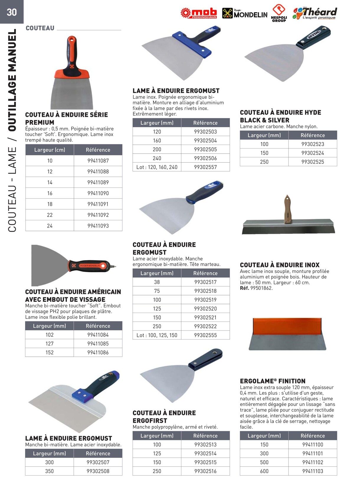 Catalogue Special Outillage et equipments, page 00030