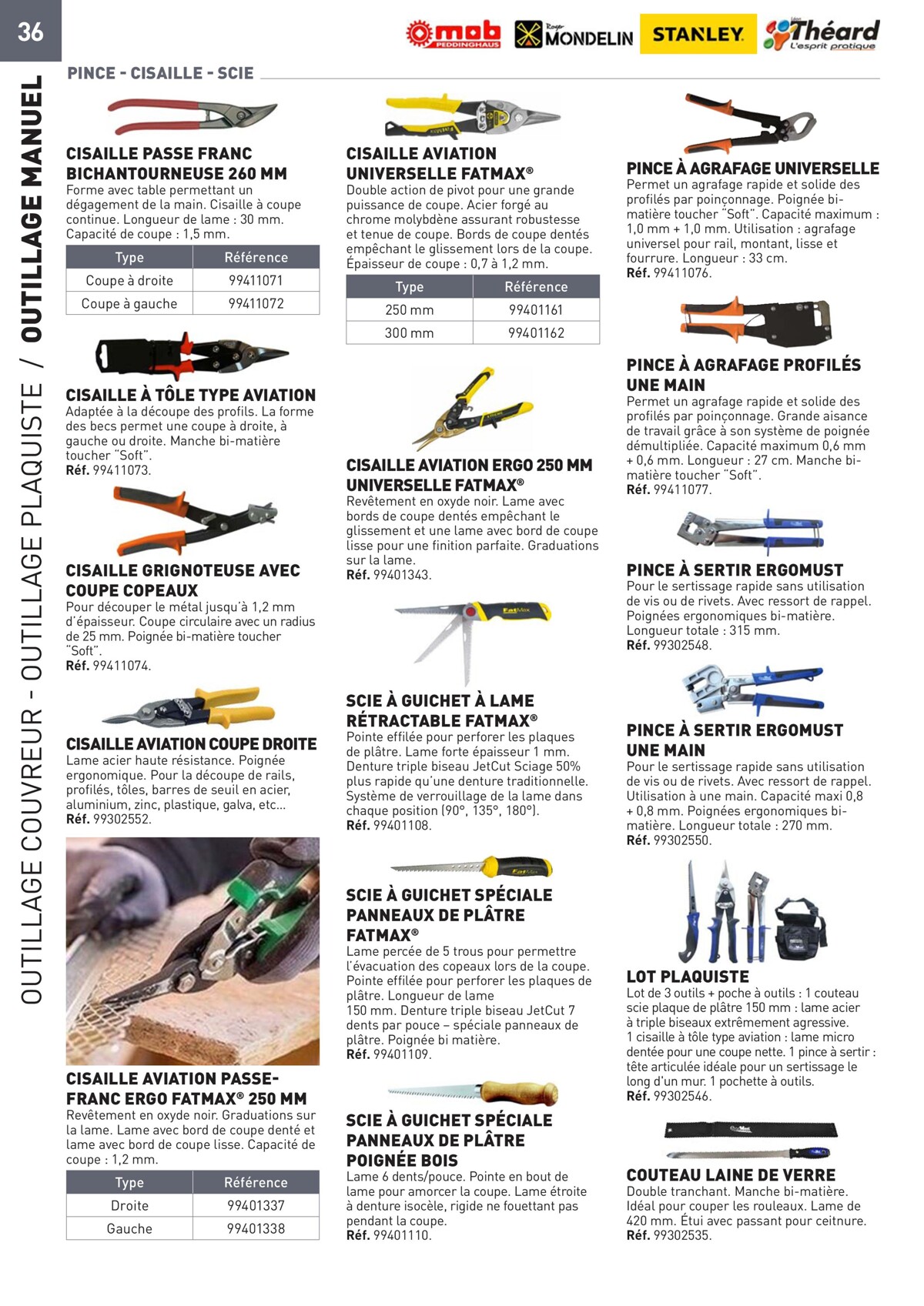 Catalogue Special Outillage et equipments, page 00036