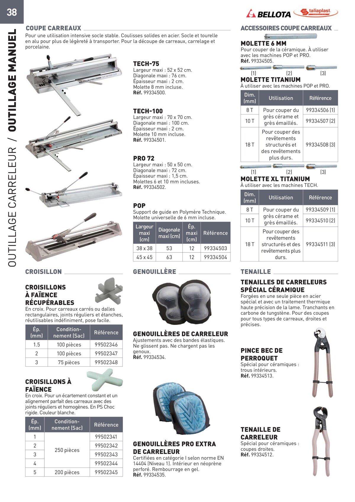 Catalogue Special Outillage et equipments, page 00038