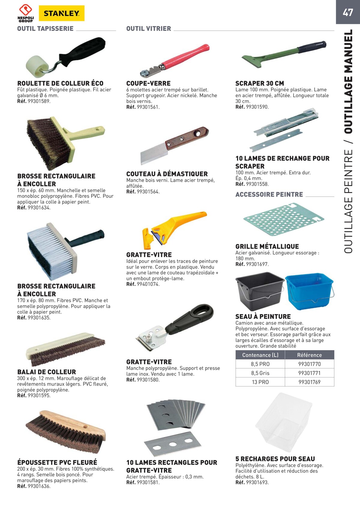 Catalogue Special Outillage et equipments, page 00047