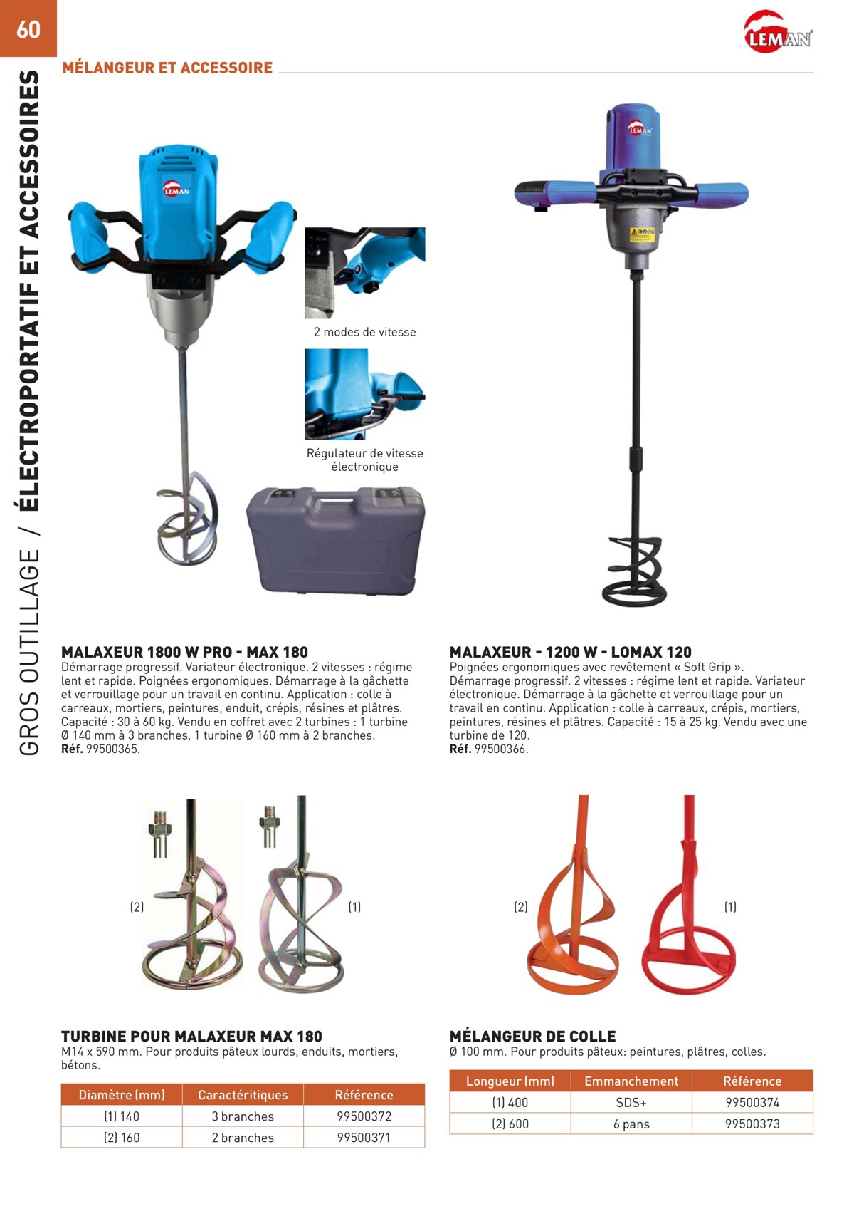 Catalogue Special Outillage et equipments, page 00060