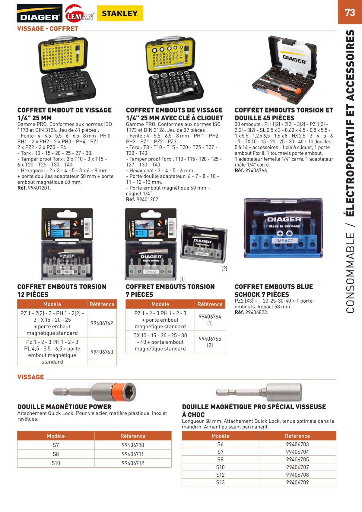 Catalogue Special Outillage et equipments, page 00073