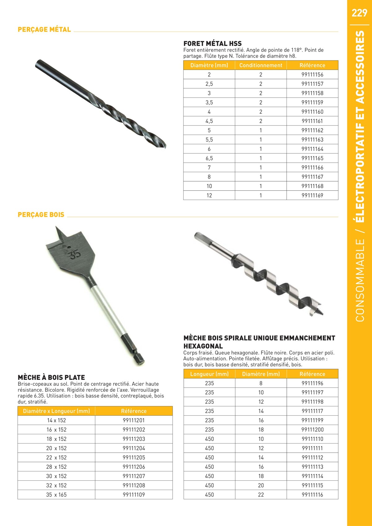 Catalogue Special Outillage et equipments, page 00229