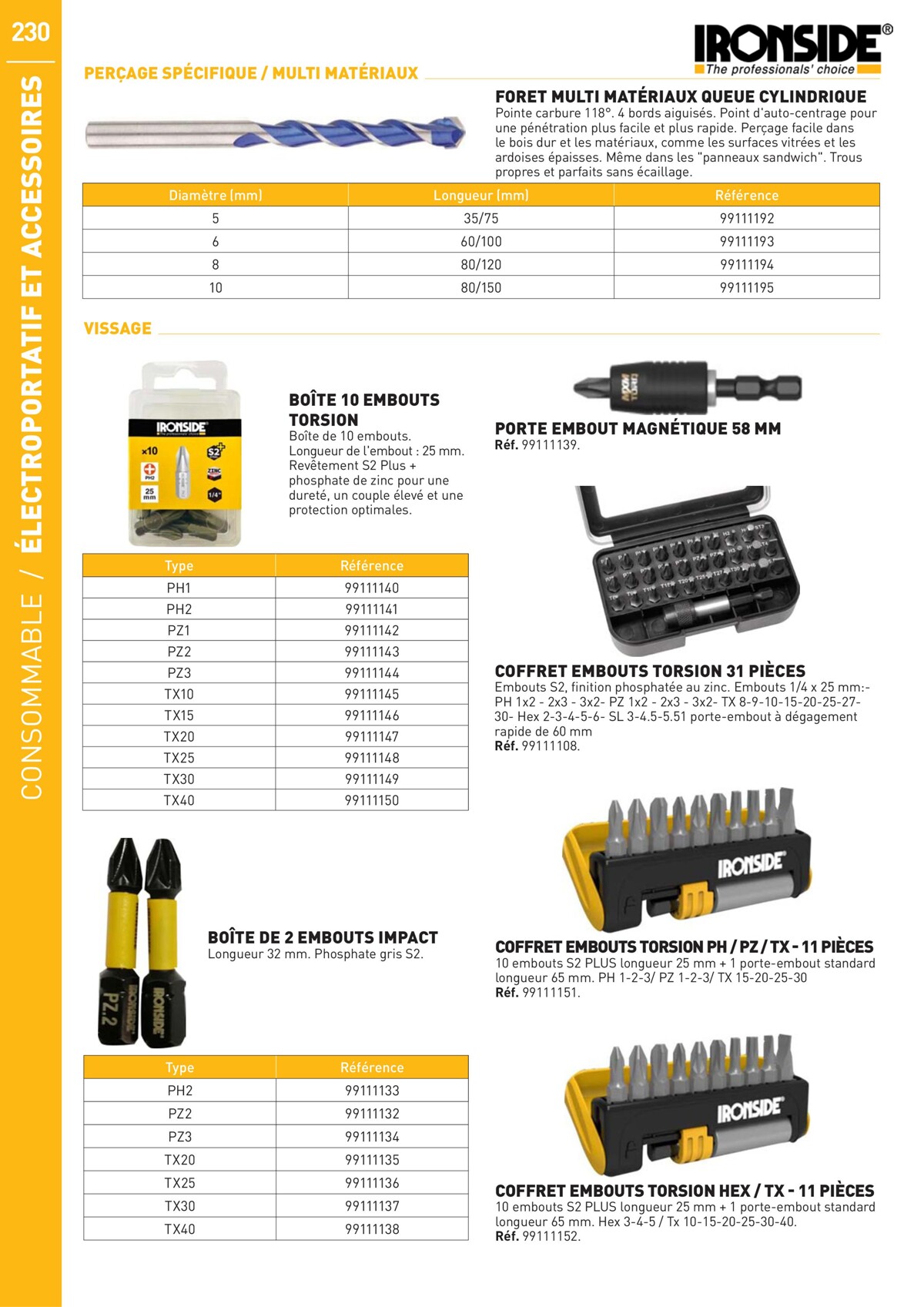 Catalogue Special Outillage et equipments, page 00230