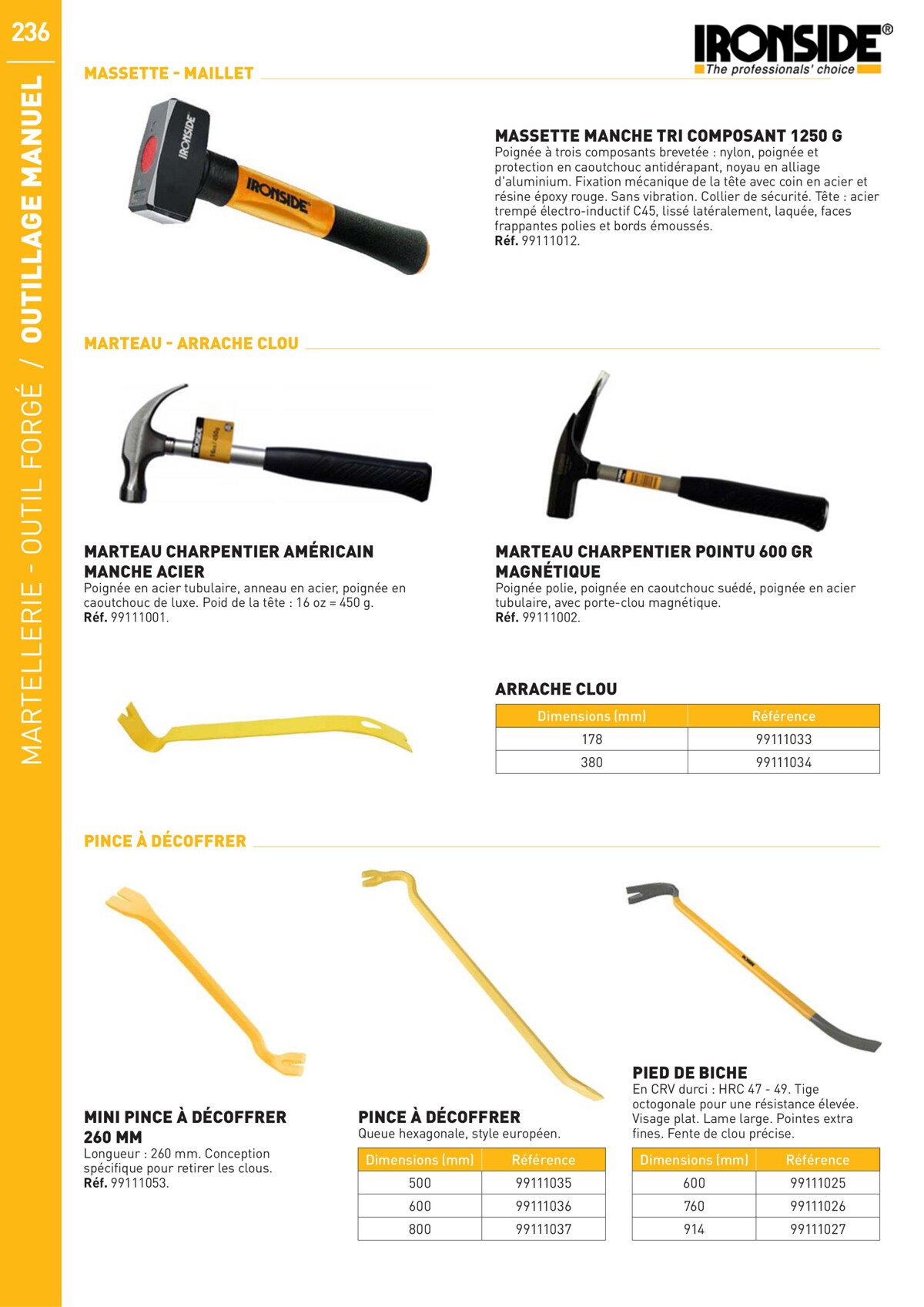 Catalogue Special Outillage et equipments, page 00236