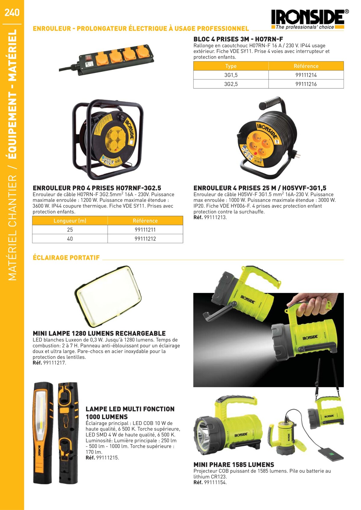 Catalogue Special Outillage et equipments, page 00240