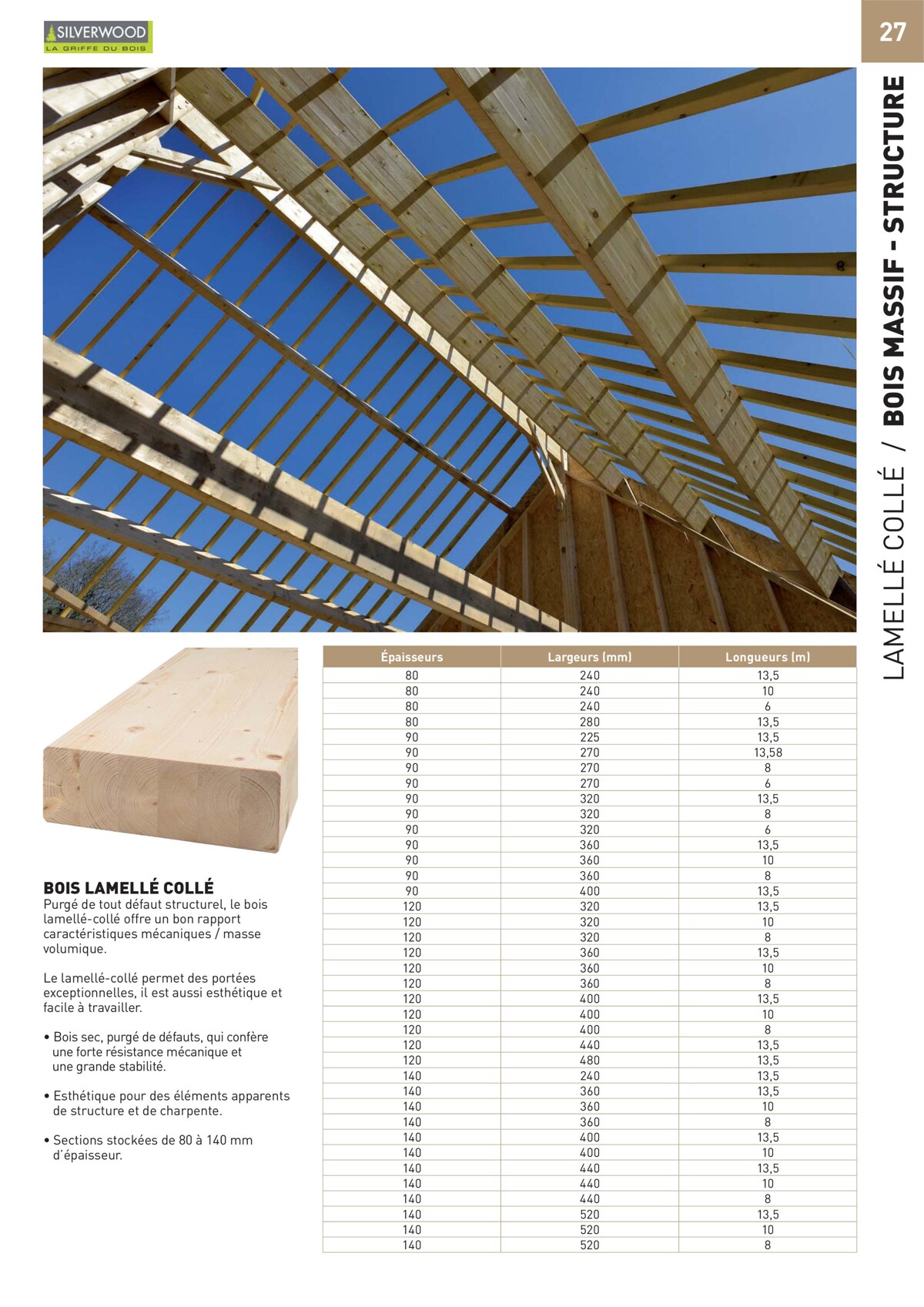 Catalogue Le guide bois Construction&Renovation, page 00027