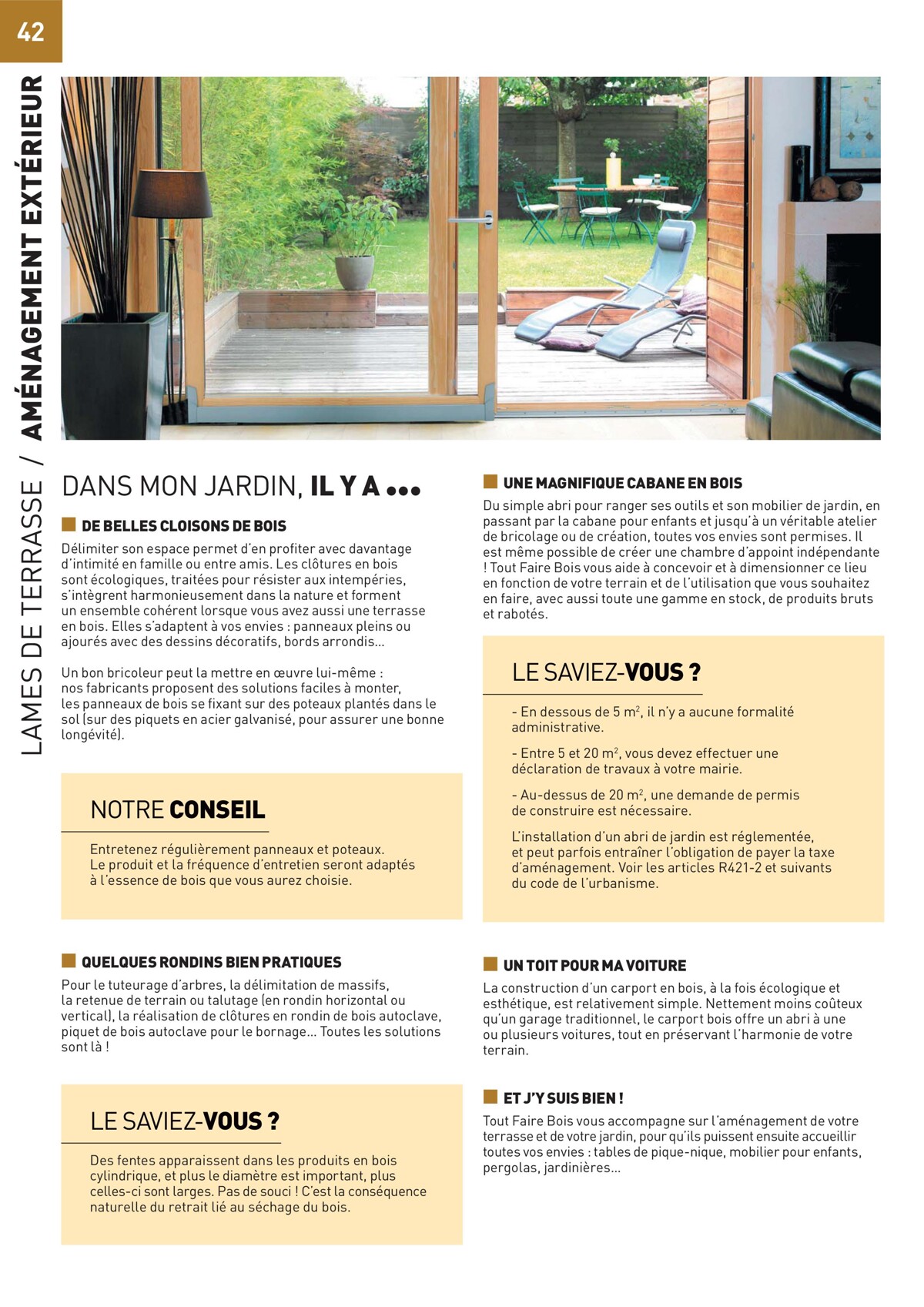 Catalogue Le guide bois Construction&Renovation, page 00042