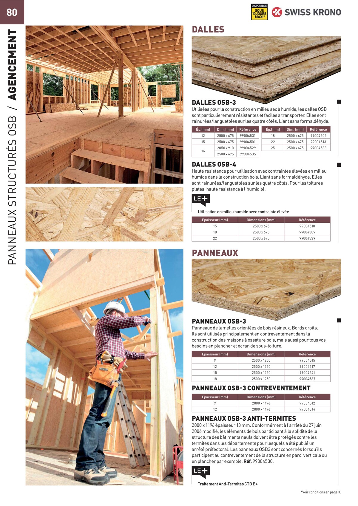 Catalogue Le guide bois Construction&Renovation, page 00080