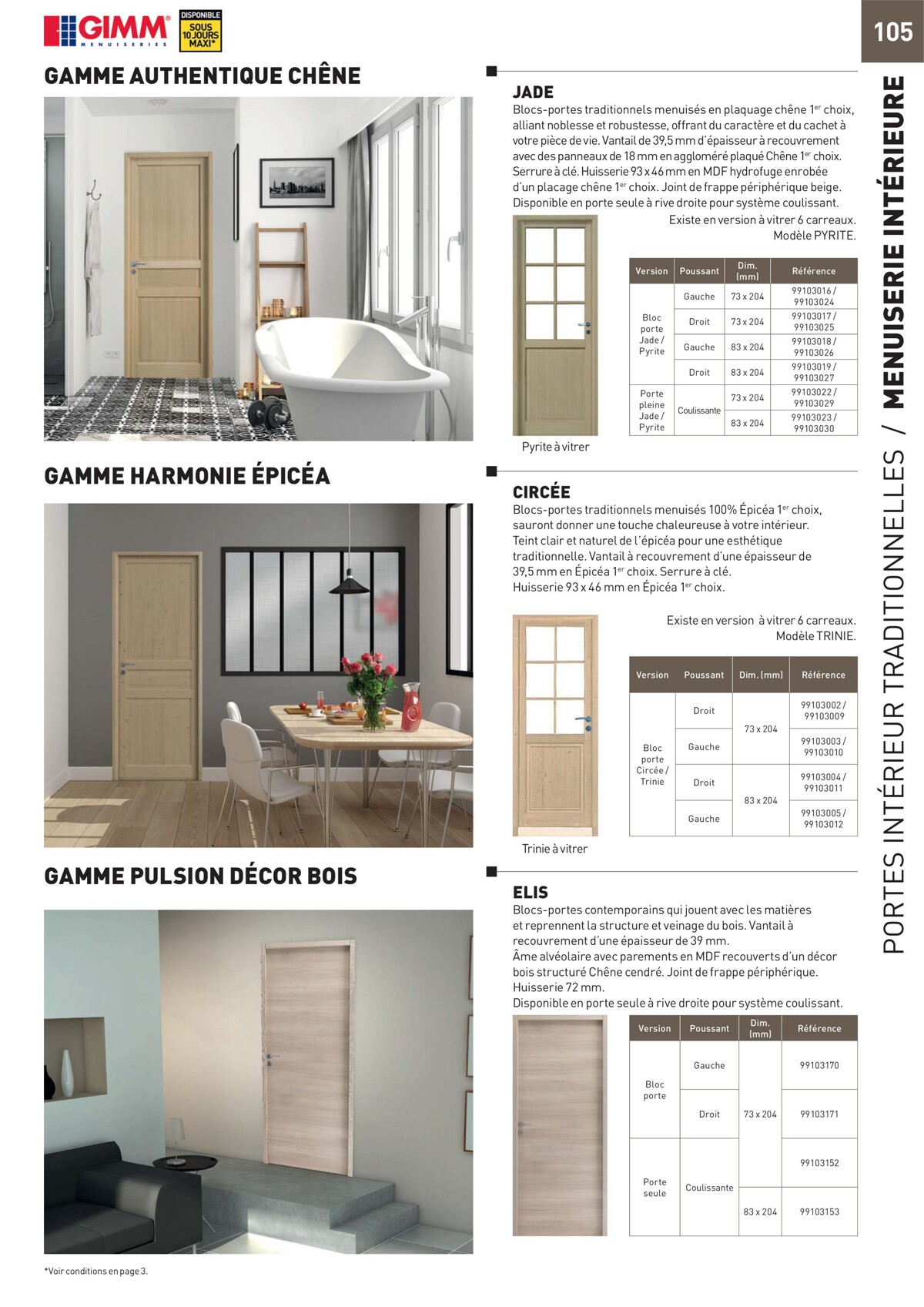 Catalogue Le guide bois Construction&Renovation, page 00105