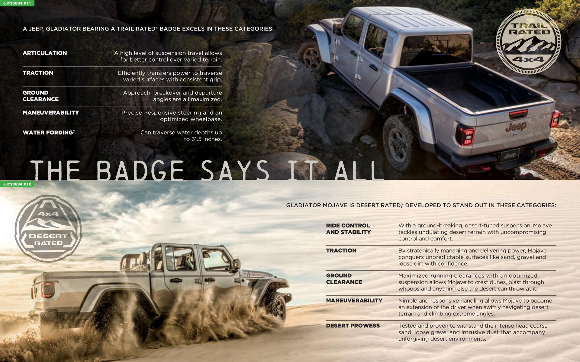 Catalogue Jeep Gladiator, page 00012