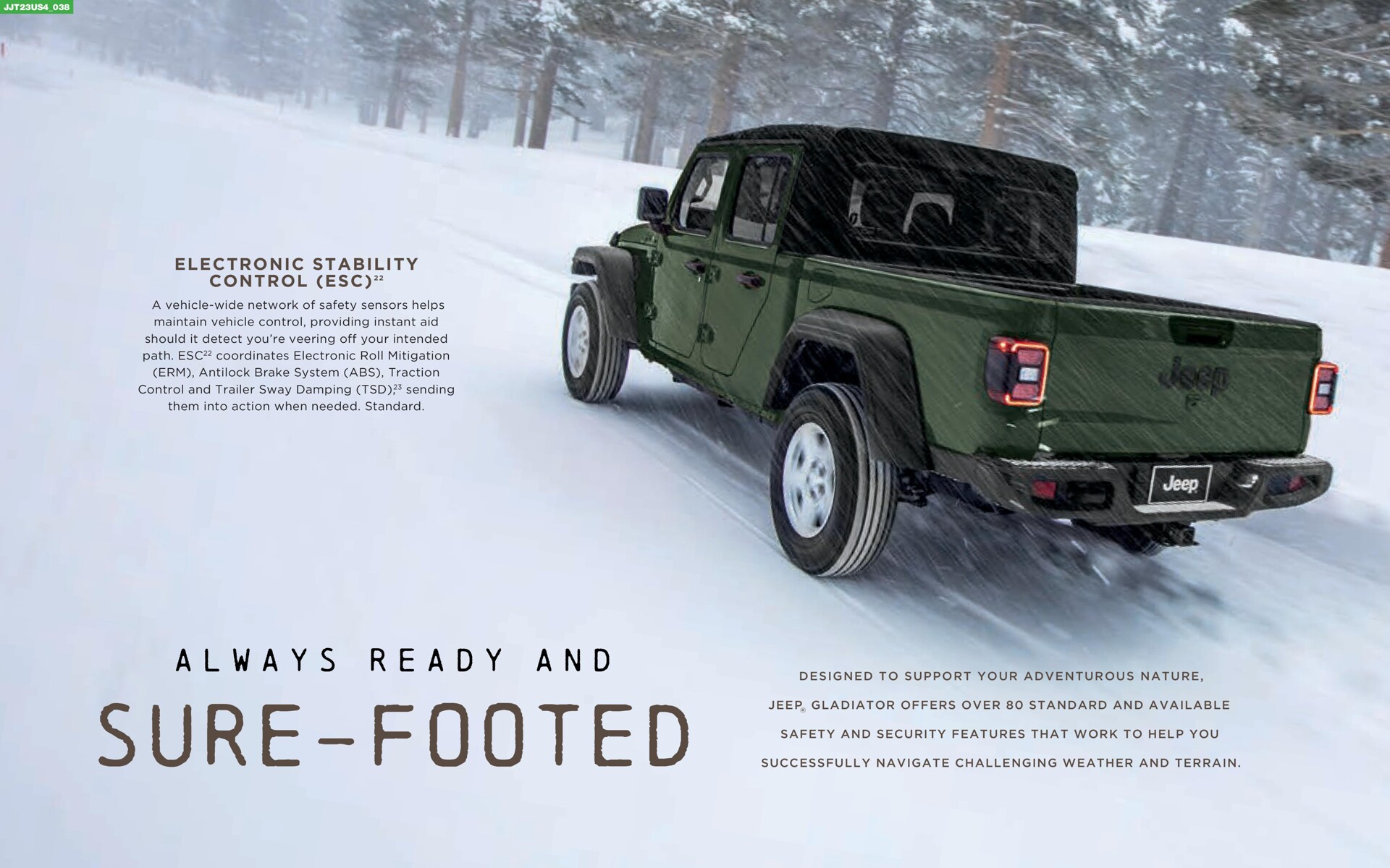 Catalogue Jeep Gladiator, page 00023