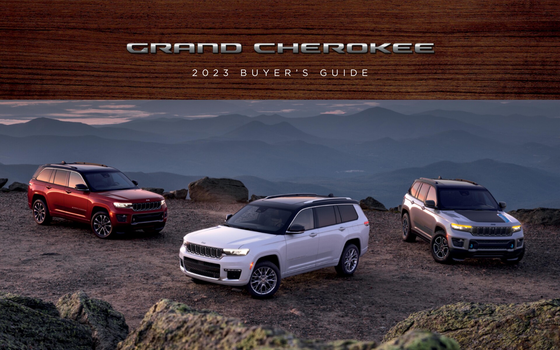 Catalogue Jeep Grand Cherokee, page 00001