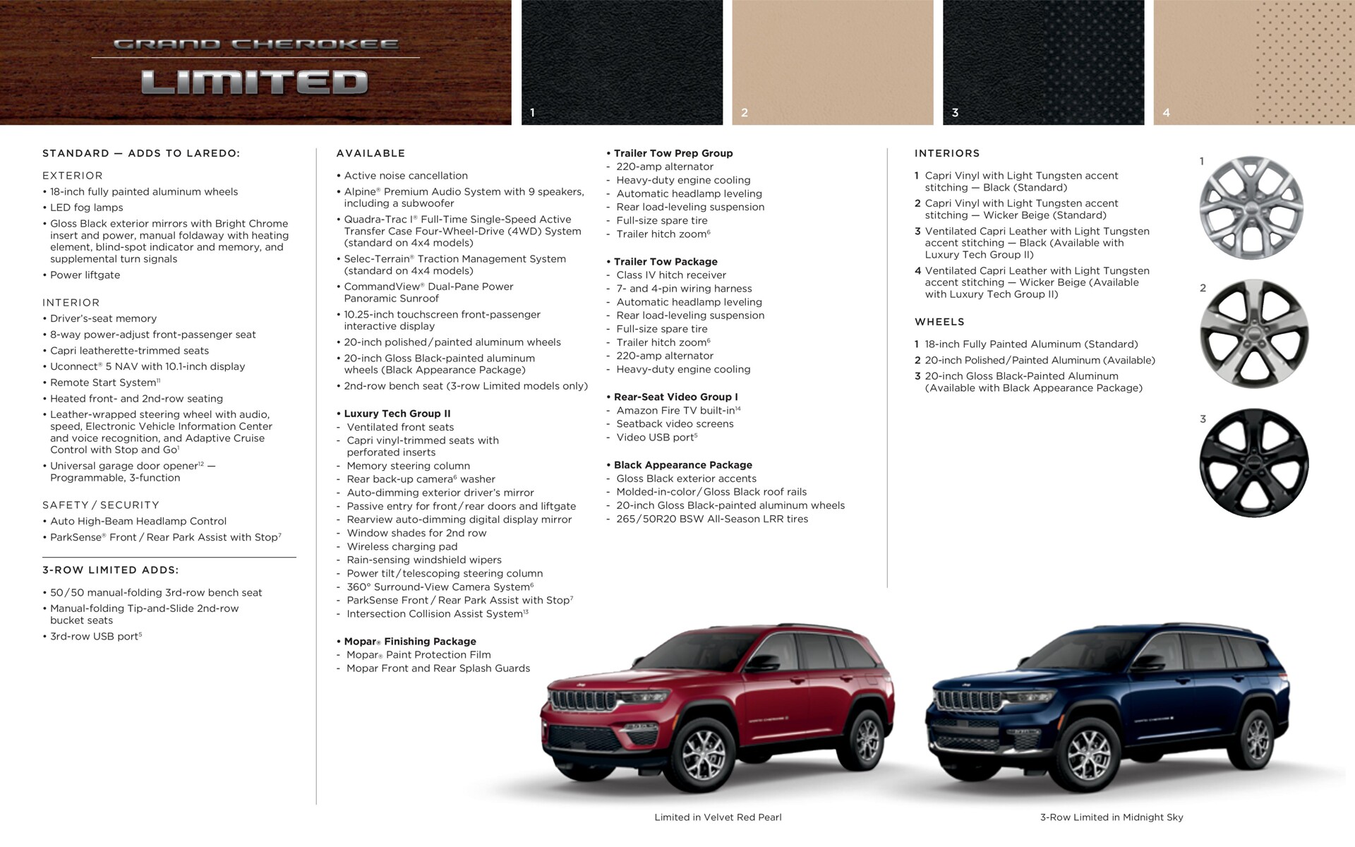 Catalogue Jeep Grand Cherokee, page 00003