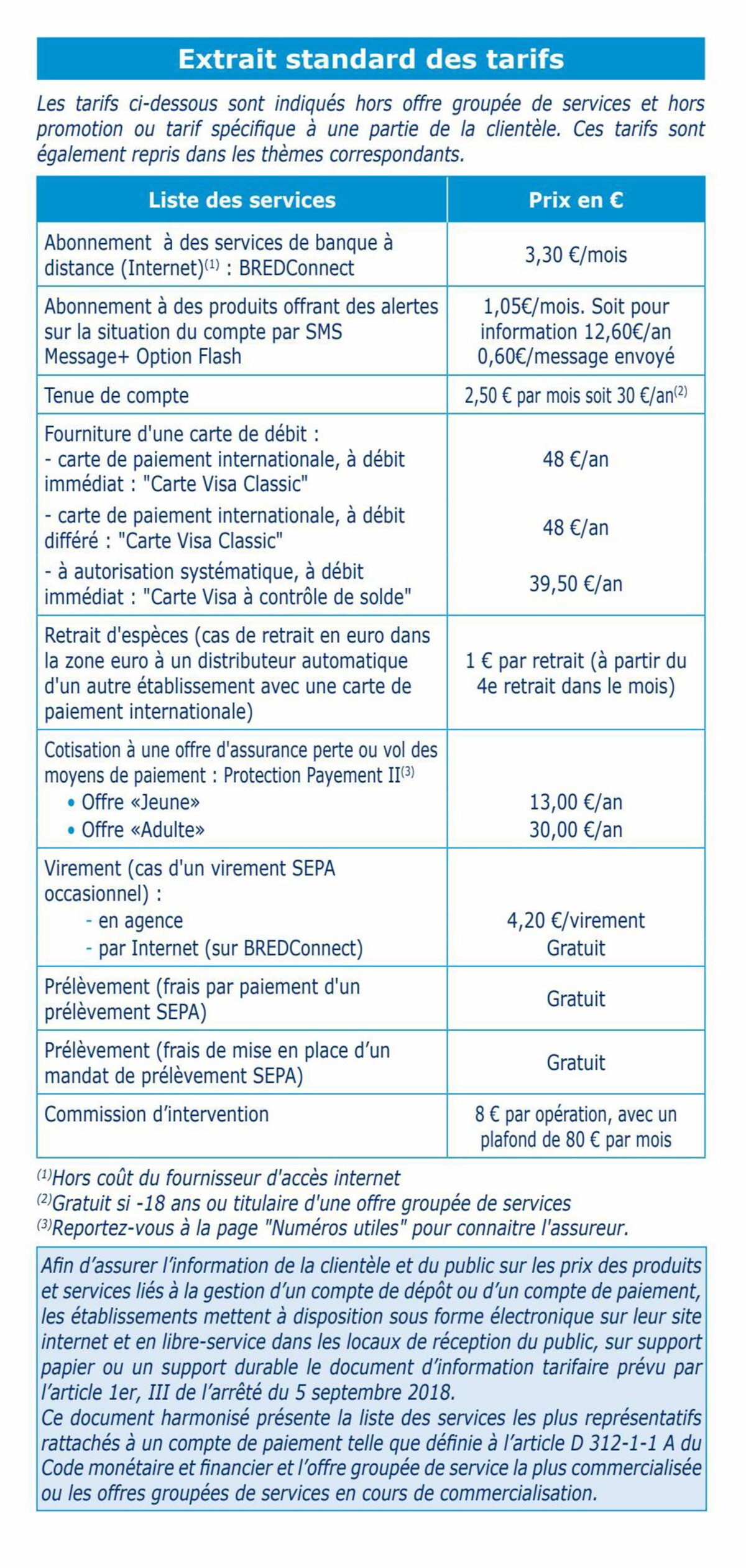 Catalogue Tarifs Particuliers 2023, page 00003