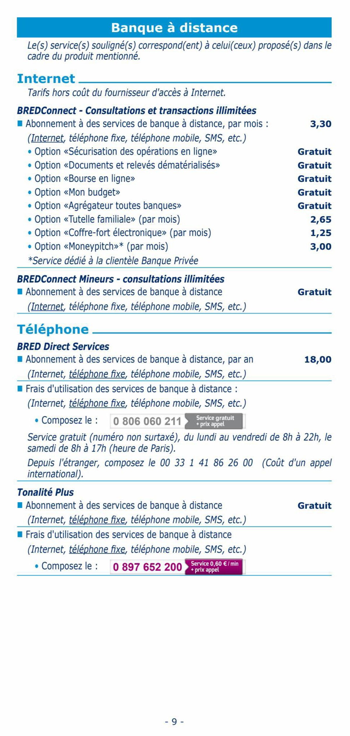 Catalogue Tarifs Particuliers 2023, page 00009