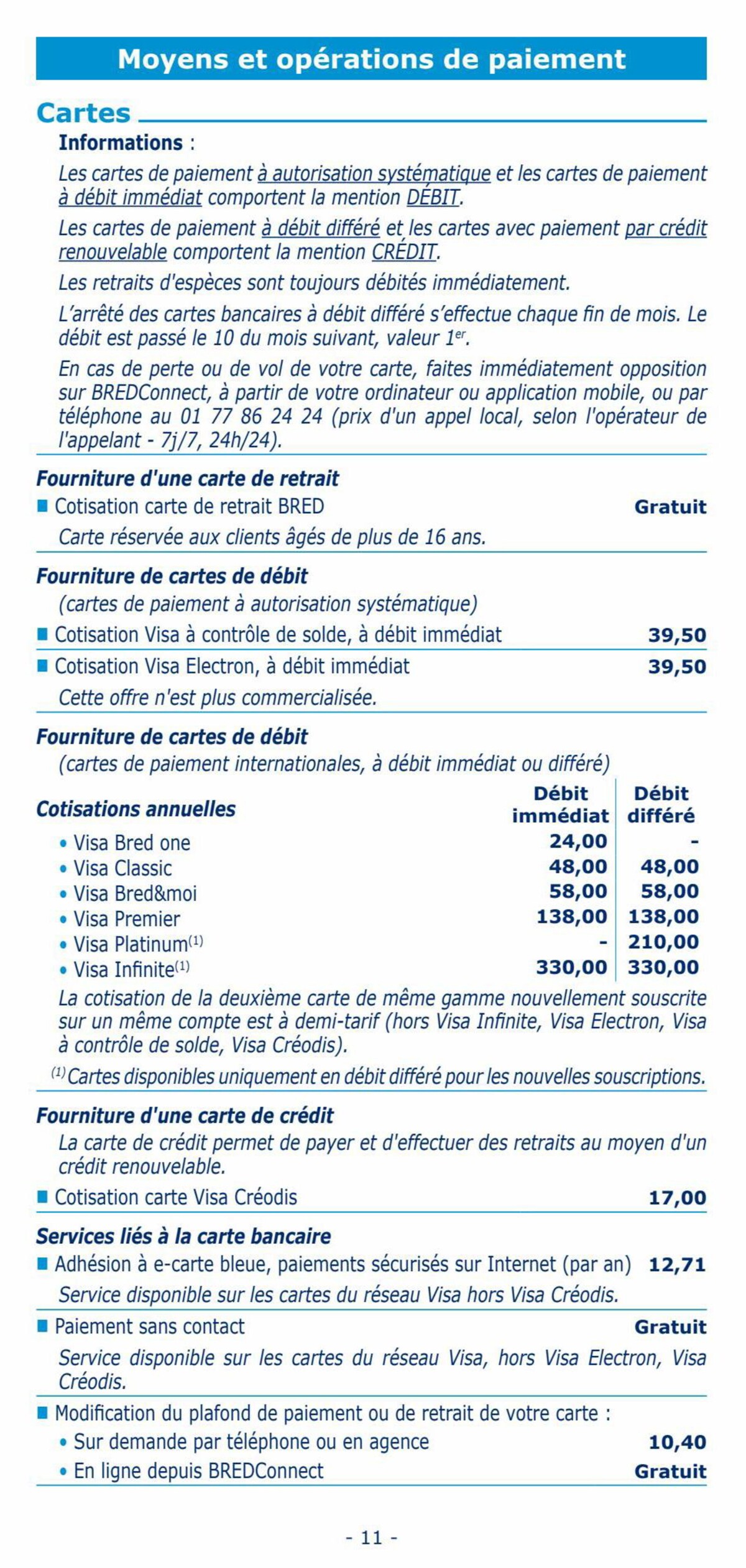 Catalogue Tarifs Particuliers 2023, page 00011