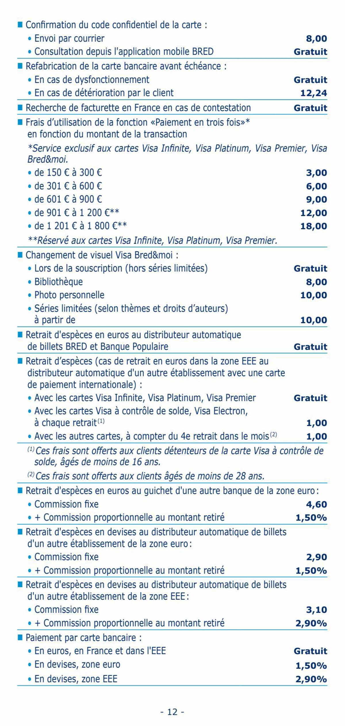 Catalogue Tarifs Particuliers 2023, page 00012