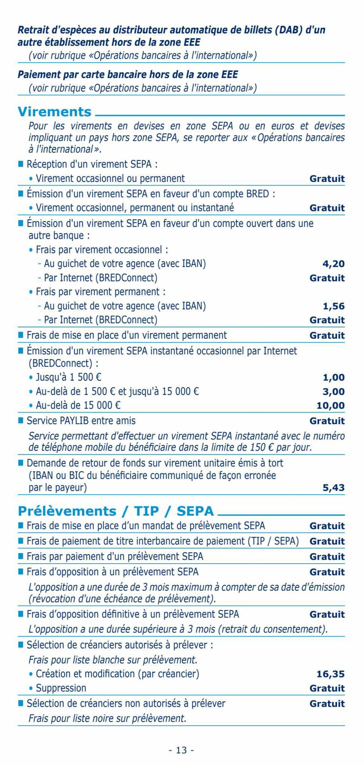 Catalogue Tarifs Particuliers 2023, page 00013