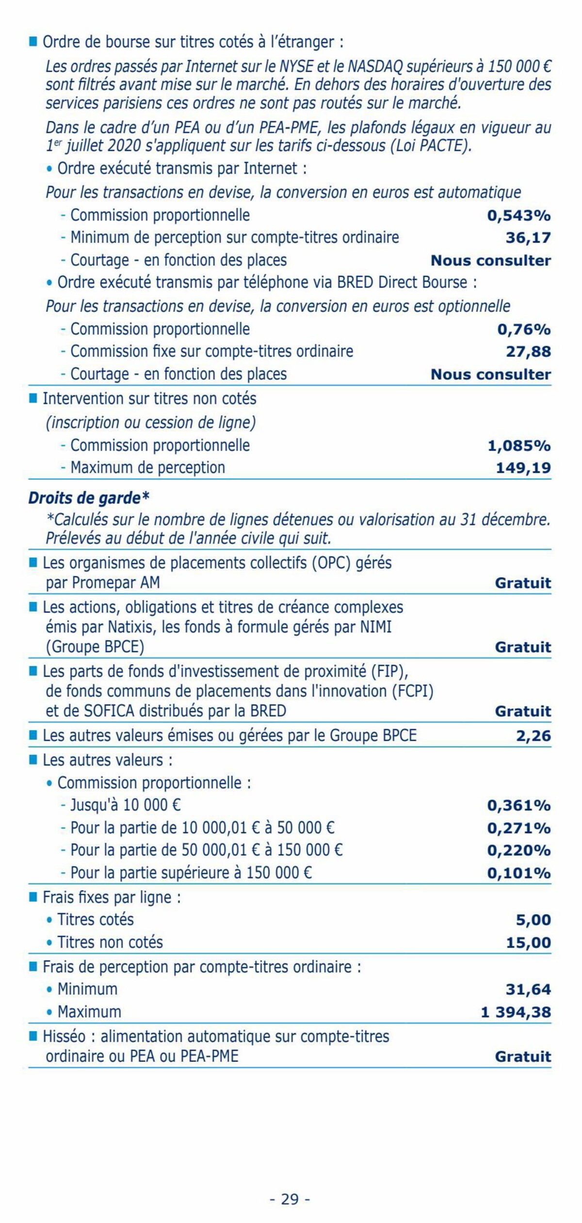 Catalogue Tarifs Particuliers 2023, page 00029