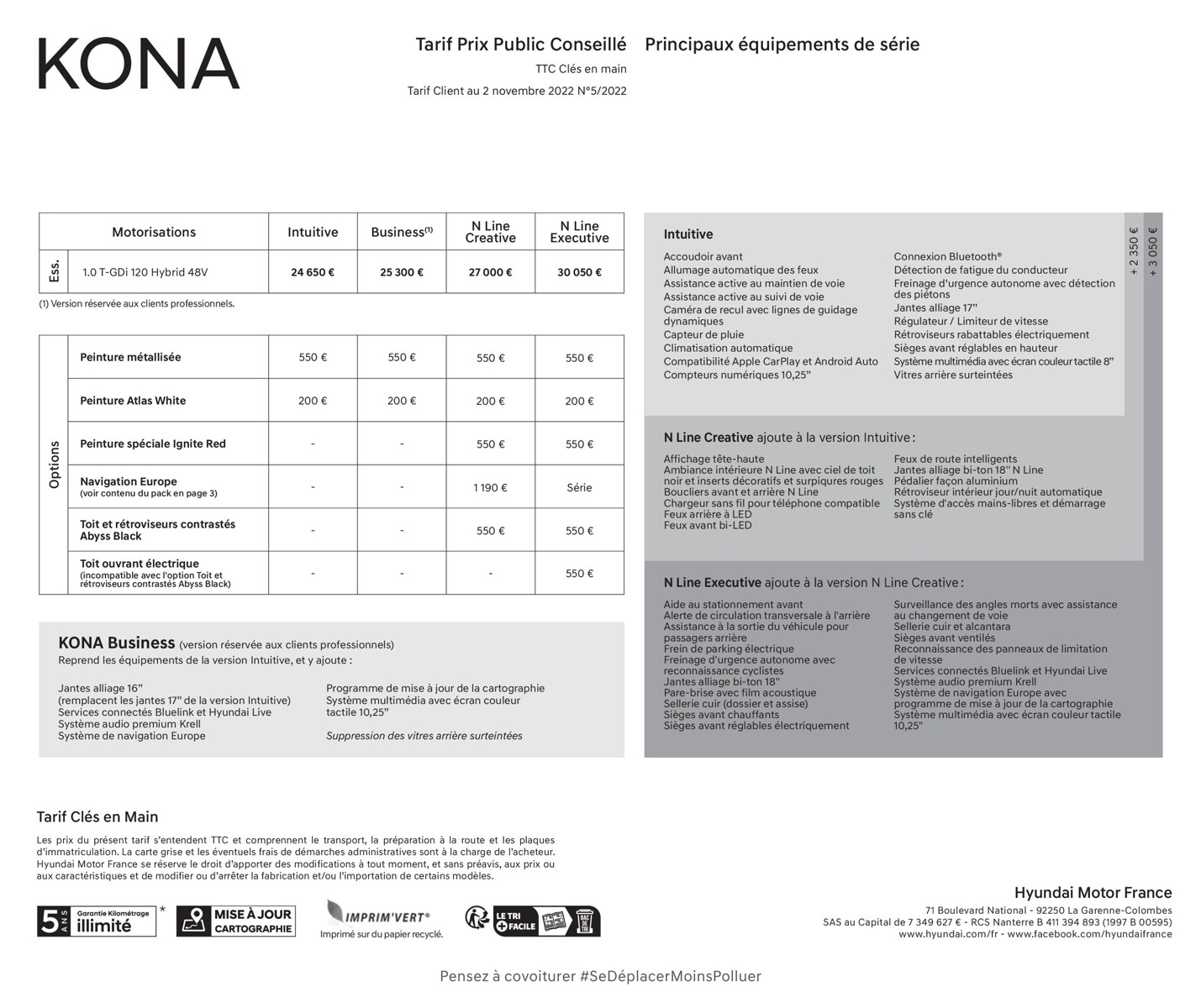 Catalogue Hyundai KONA, page 00035