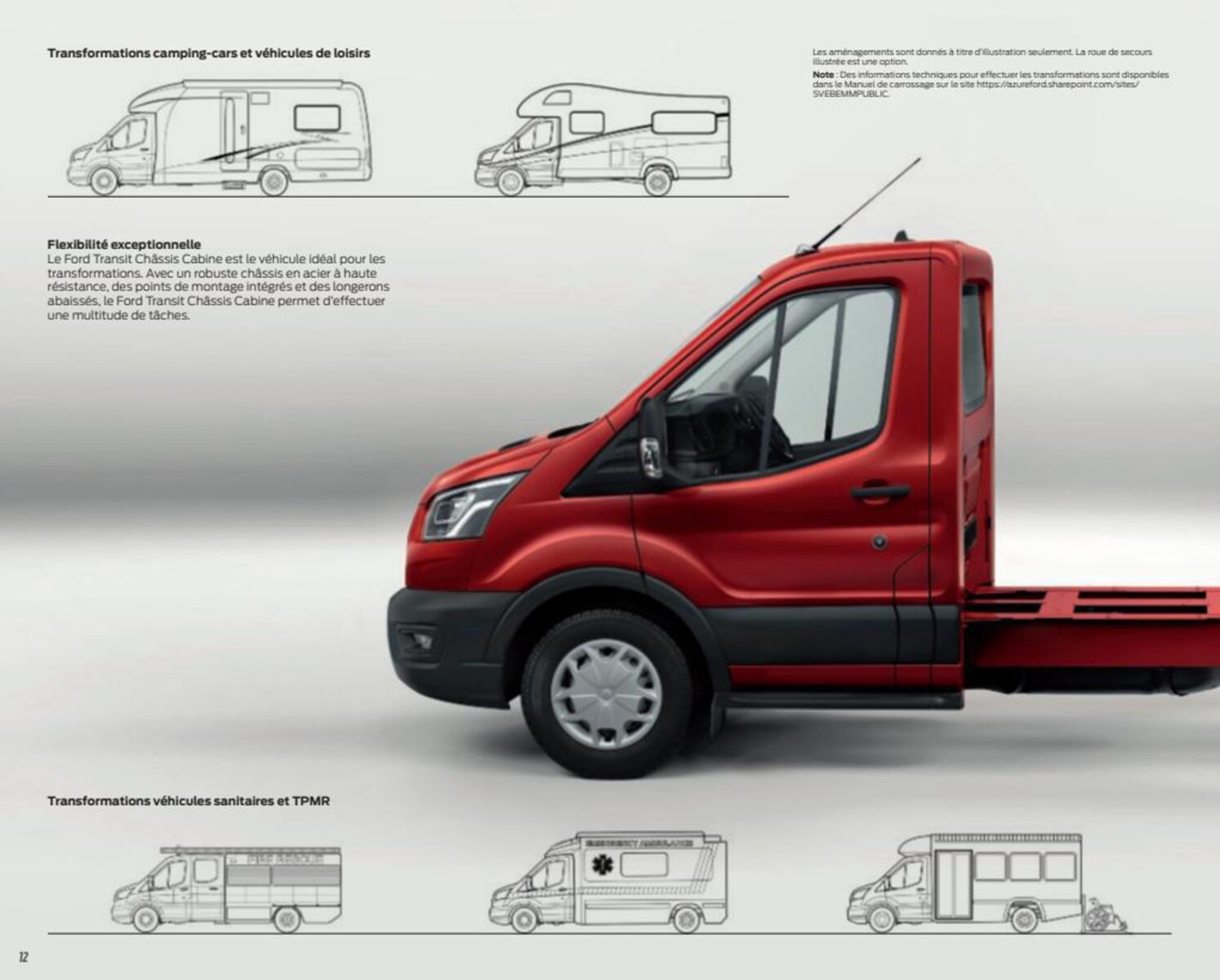 Catalogue Transit Chassis Cab, page 00014