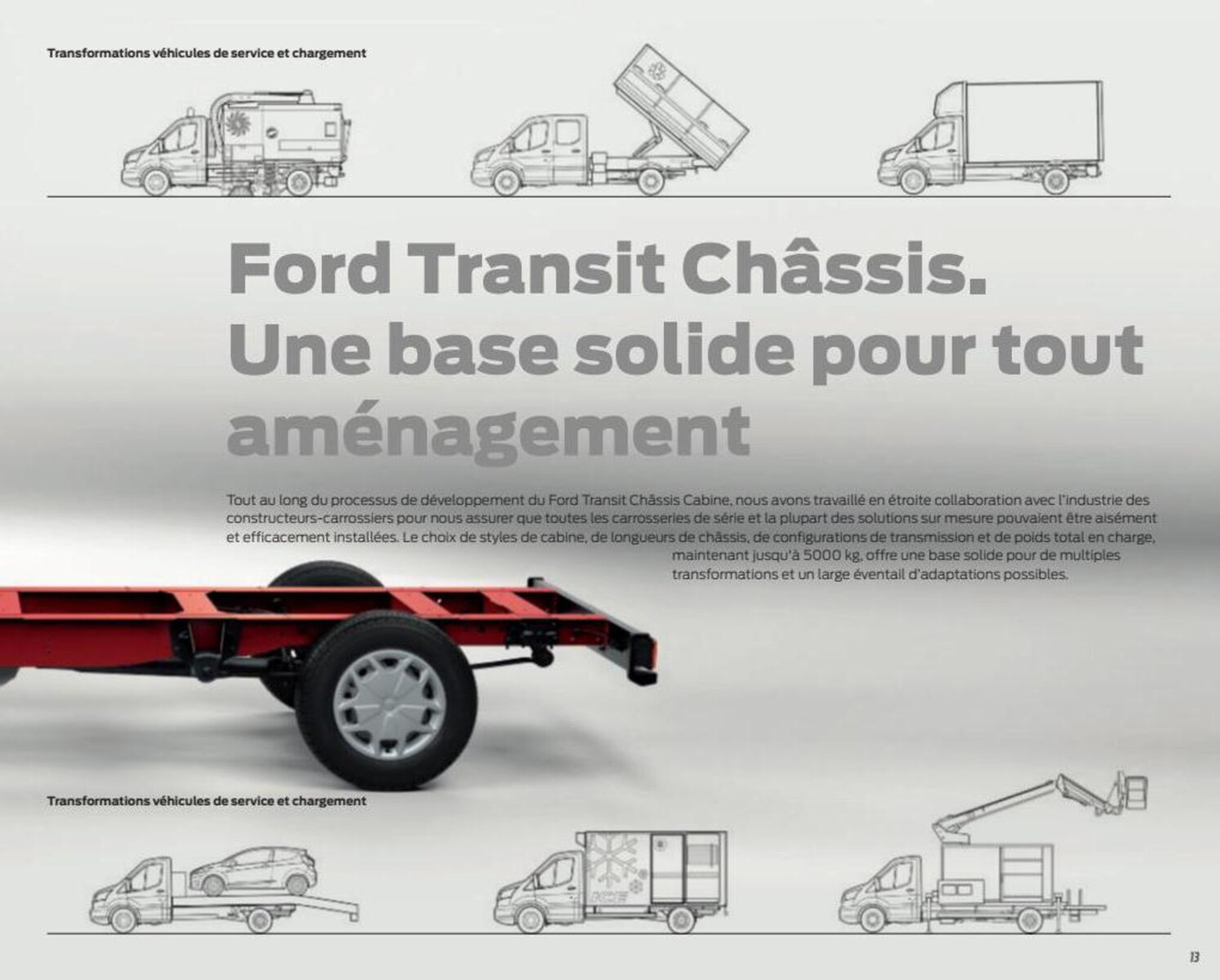 Catalogue Transit Chassis Cab, page 00015