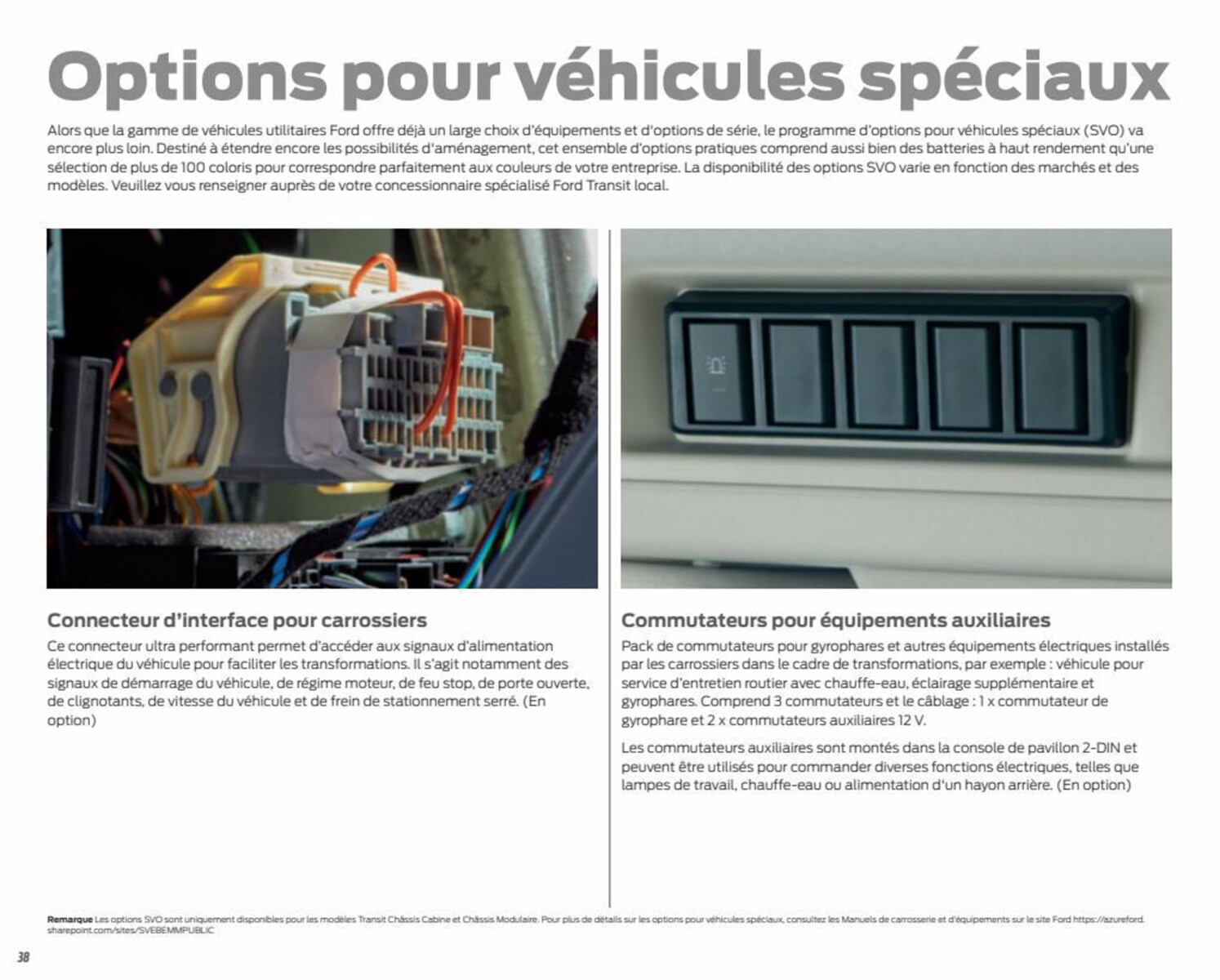 Catalogue Transit Chassis Cab, page 00040