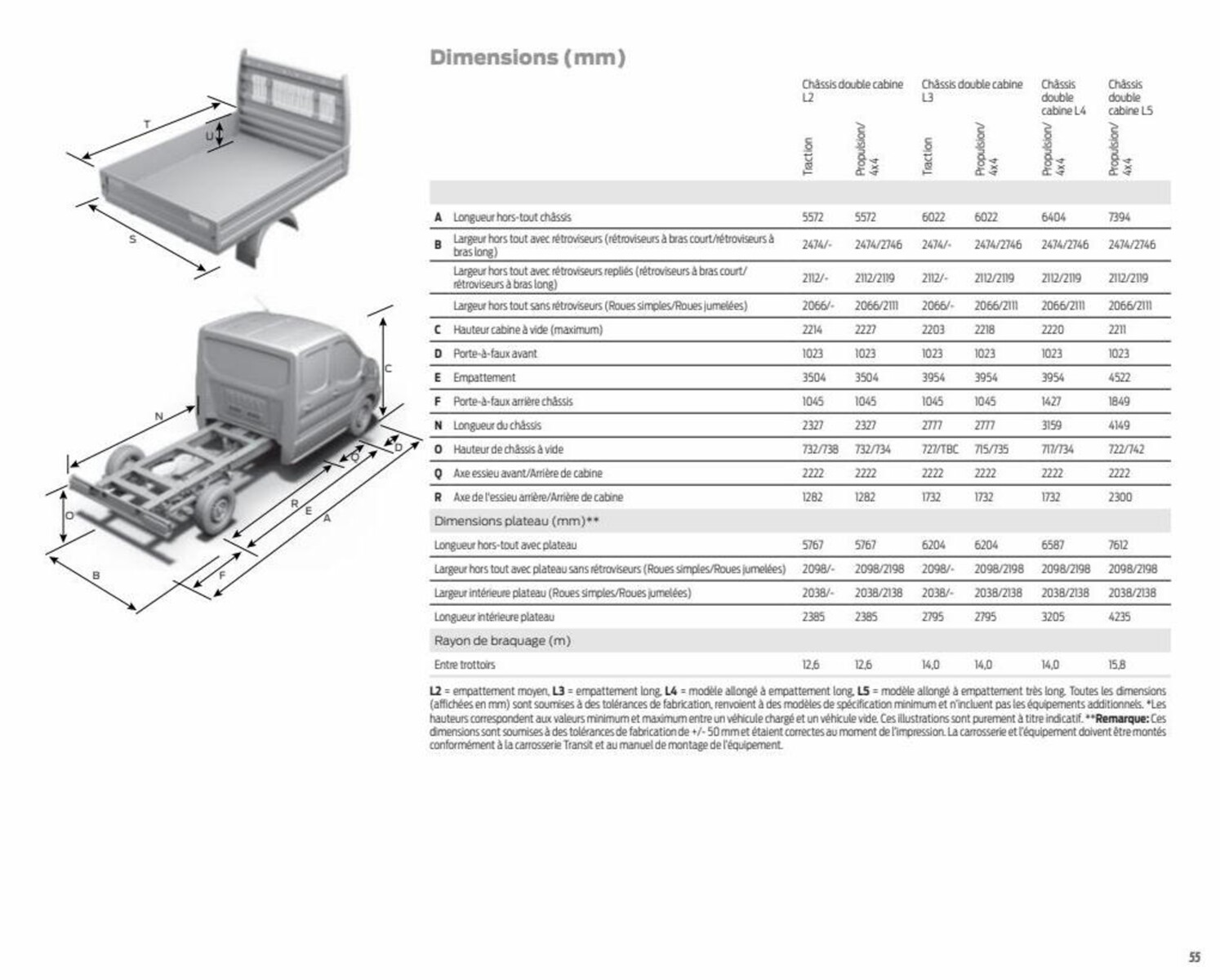 Catalogue Transit Chassis Cab, page 00057