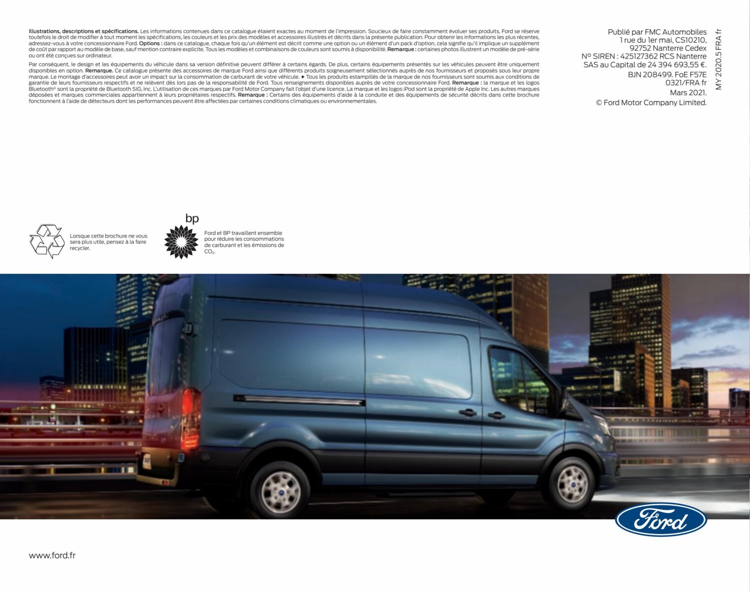 Catalogue Transit Van, page 00080