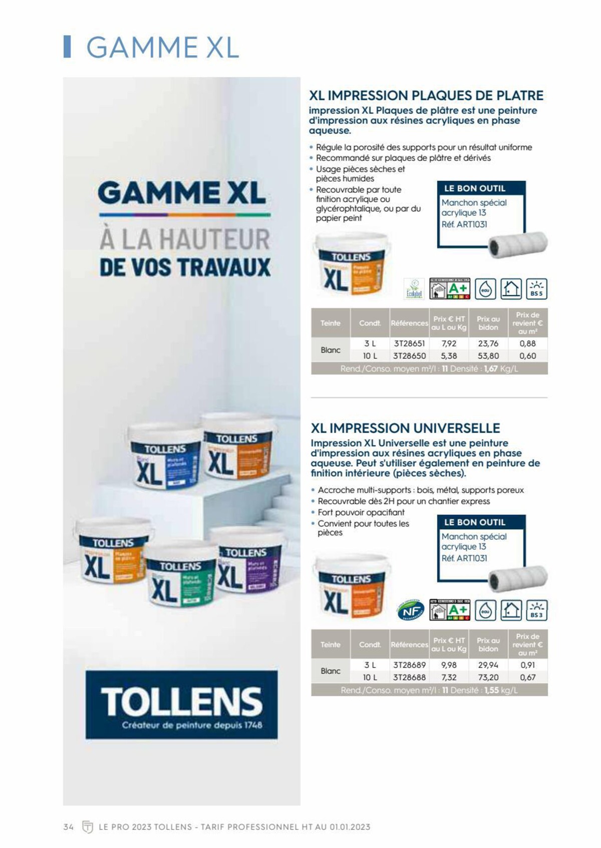 Catalogue Tollens Le Pro 2023, page 00034