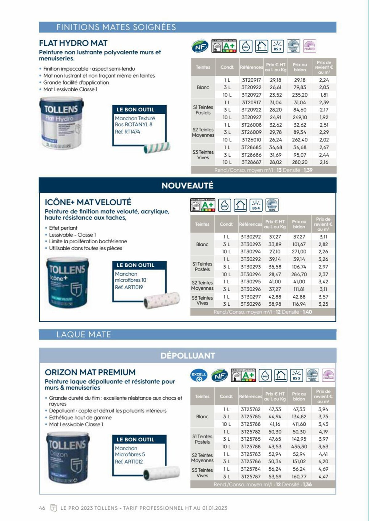 Catalogue Tollens Le Pro 2023, page 00046