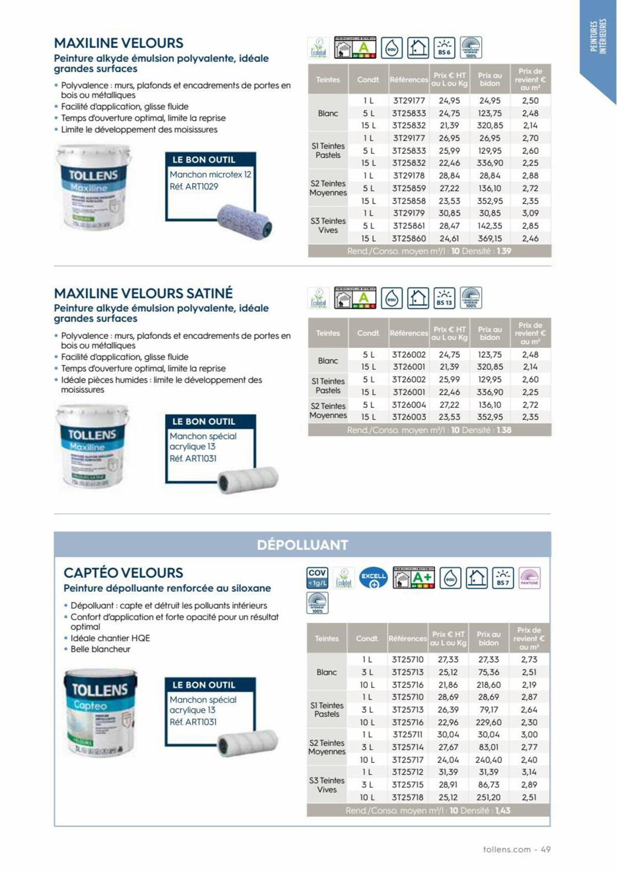 Catalogue Tollens Le Pro 2023, page 00049