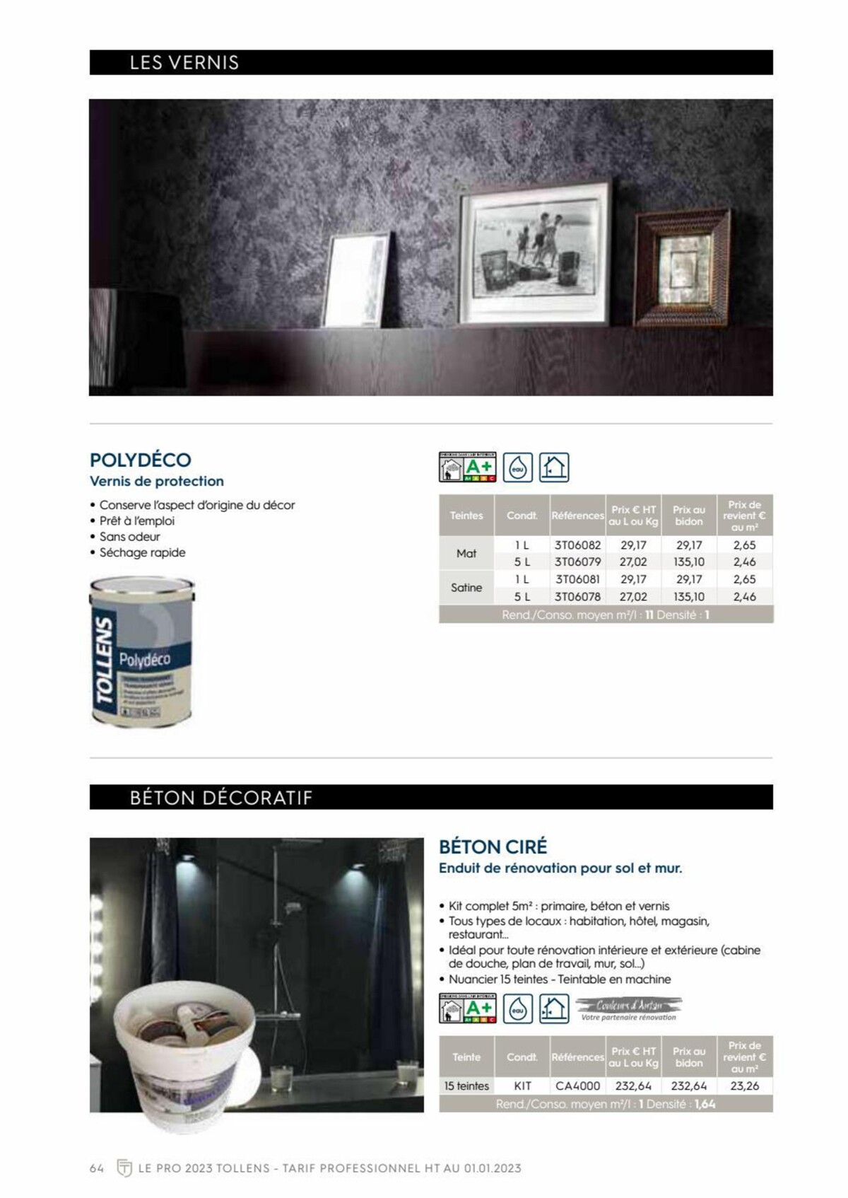 Catalogue Tollens Le Pro 2023, page 00064