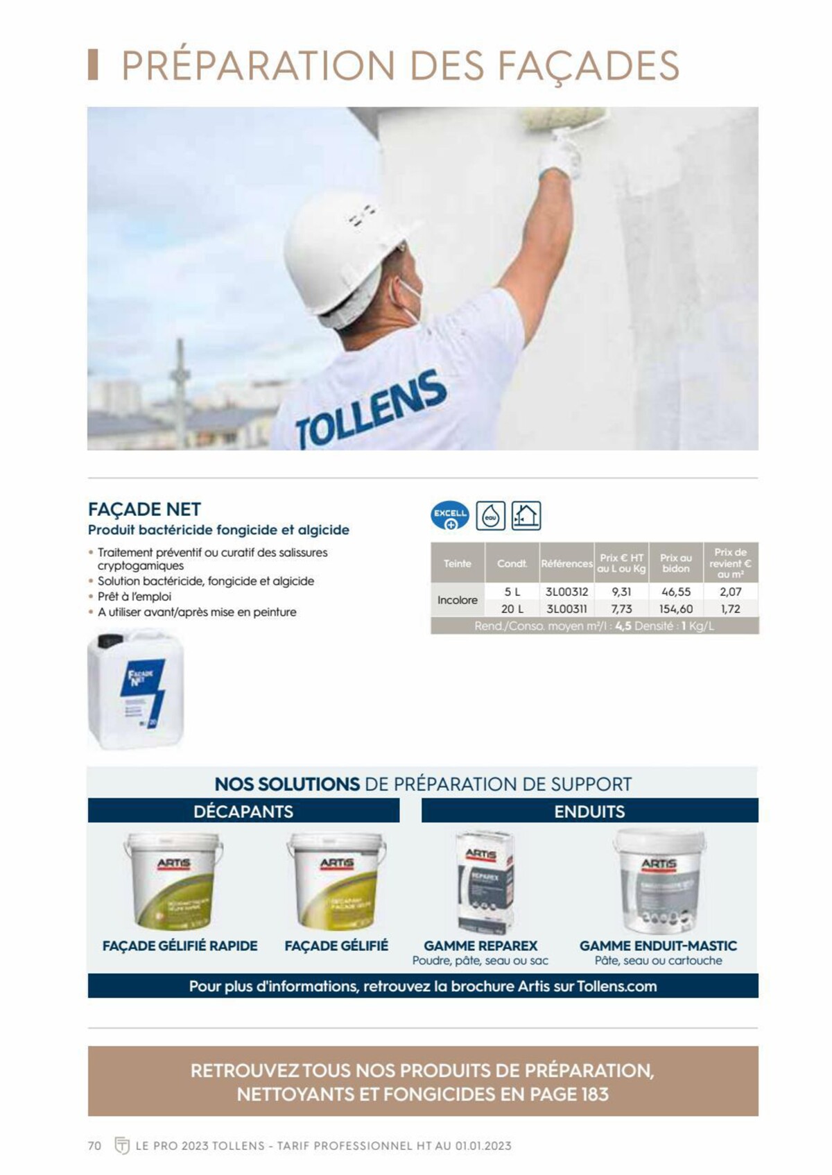 Catalogue Tollens Le Pro 2023, page 00070