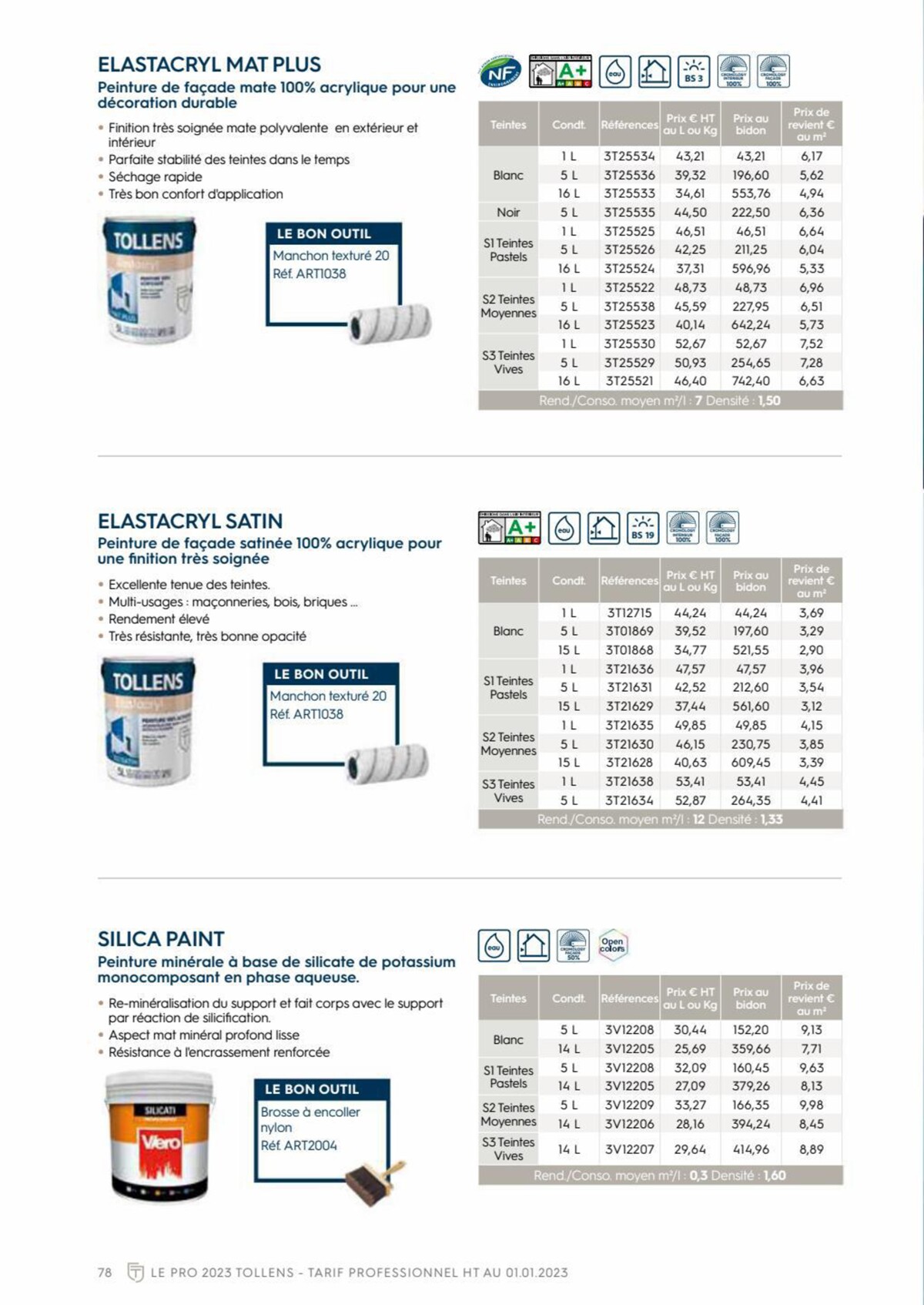 Catalogue Tollens Le Pro 2023, page 00078