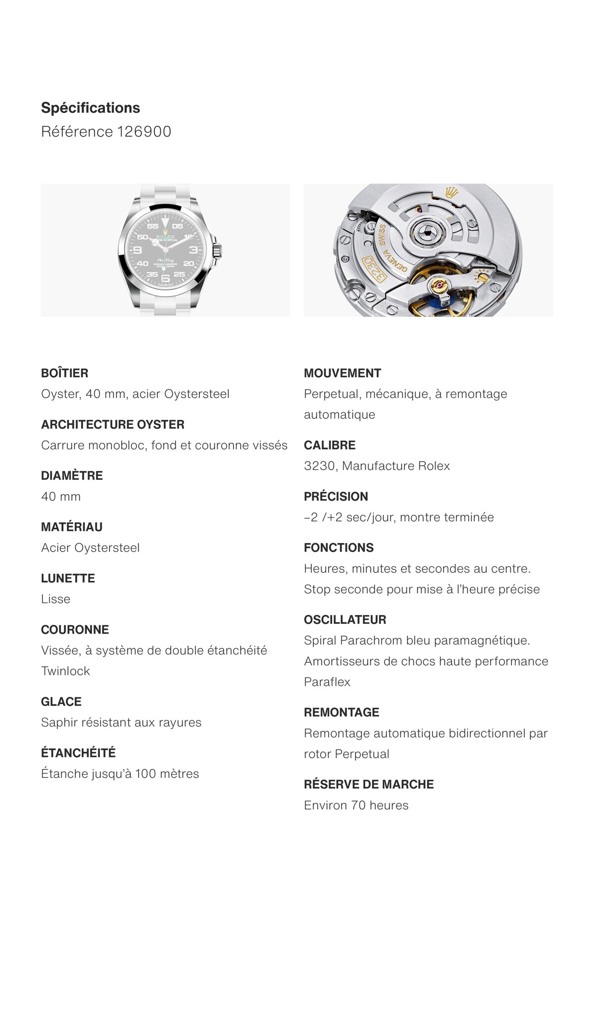 Catalogue Rolex Air King, page 00007