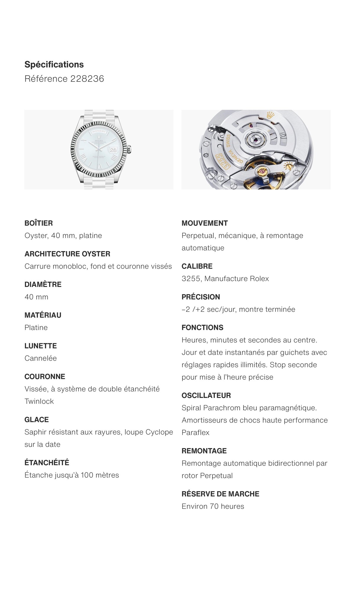 Catalogue Rolex Day Date, page 00010