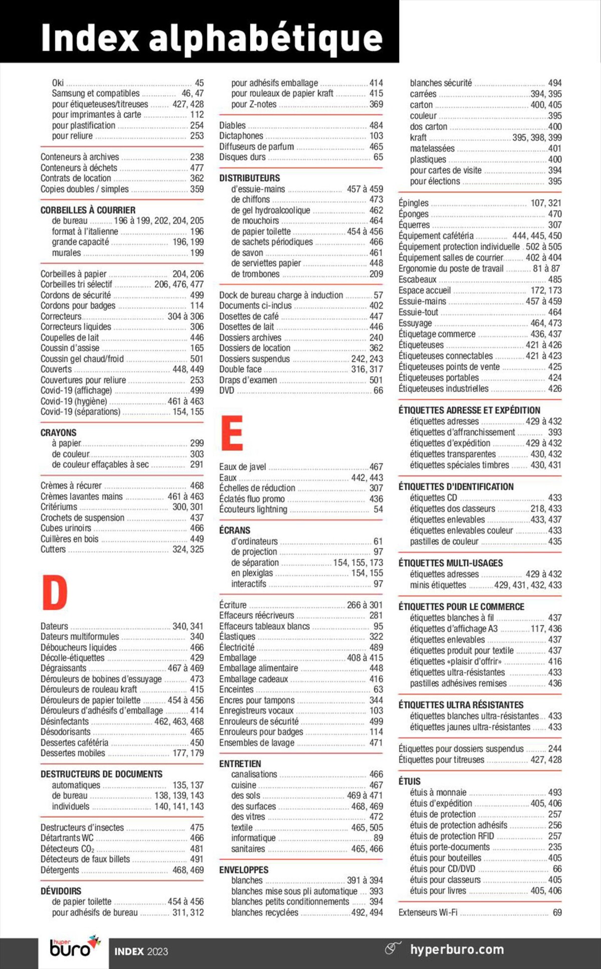 Catalogue Hyperburo hyper proche!, page 00006